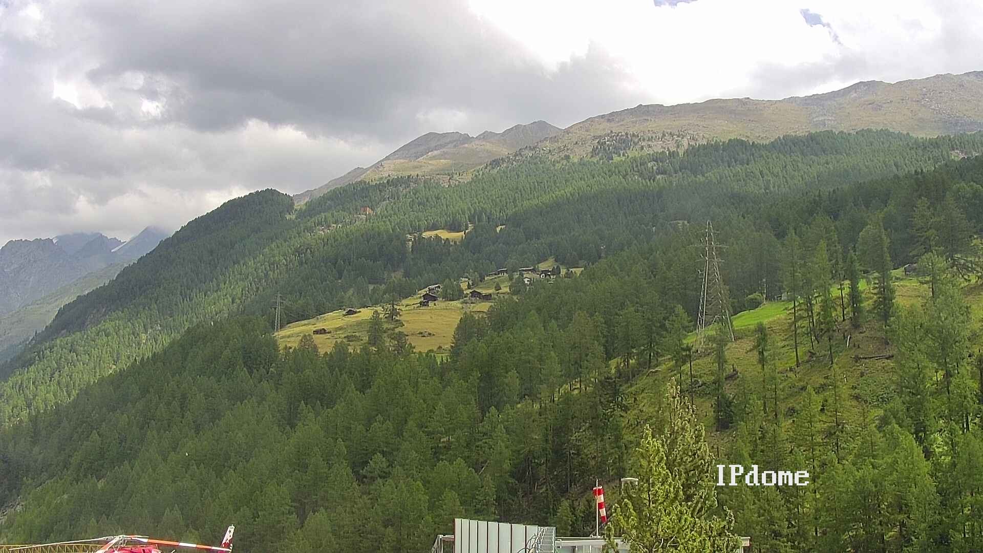 Archiv Foto Webcam Heliport Zermatt