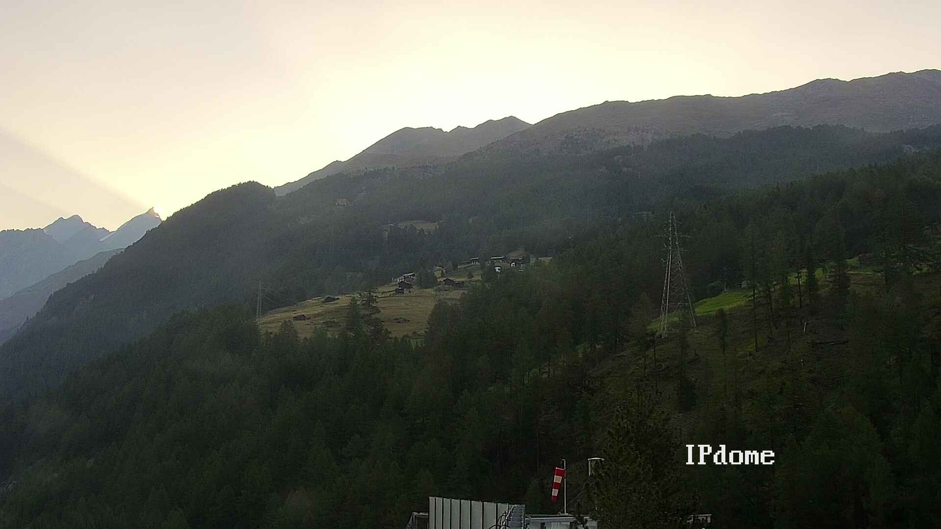 Archiv Foto Webcam Heliport Zermatt