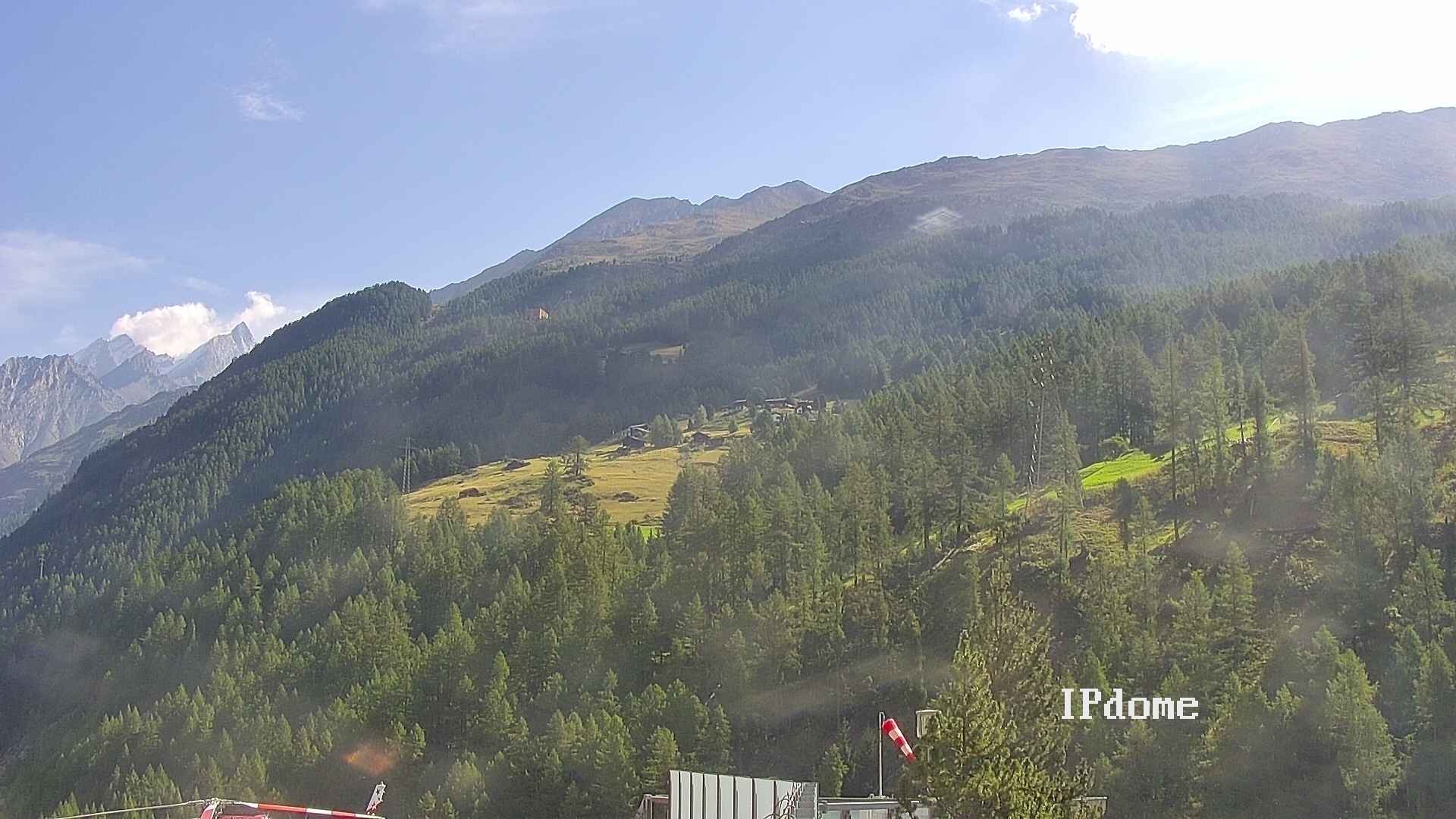 Archived image Webcam Heliport Zermatt