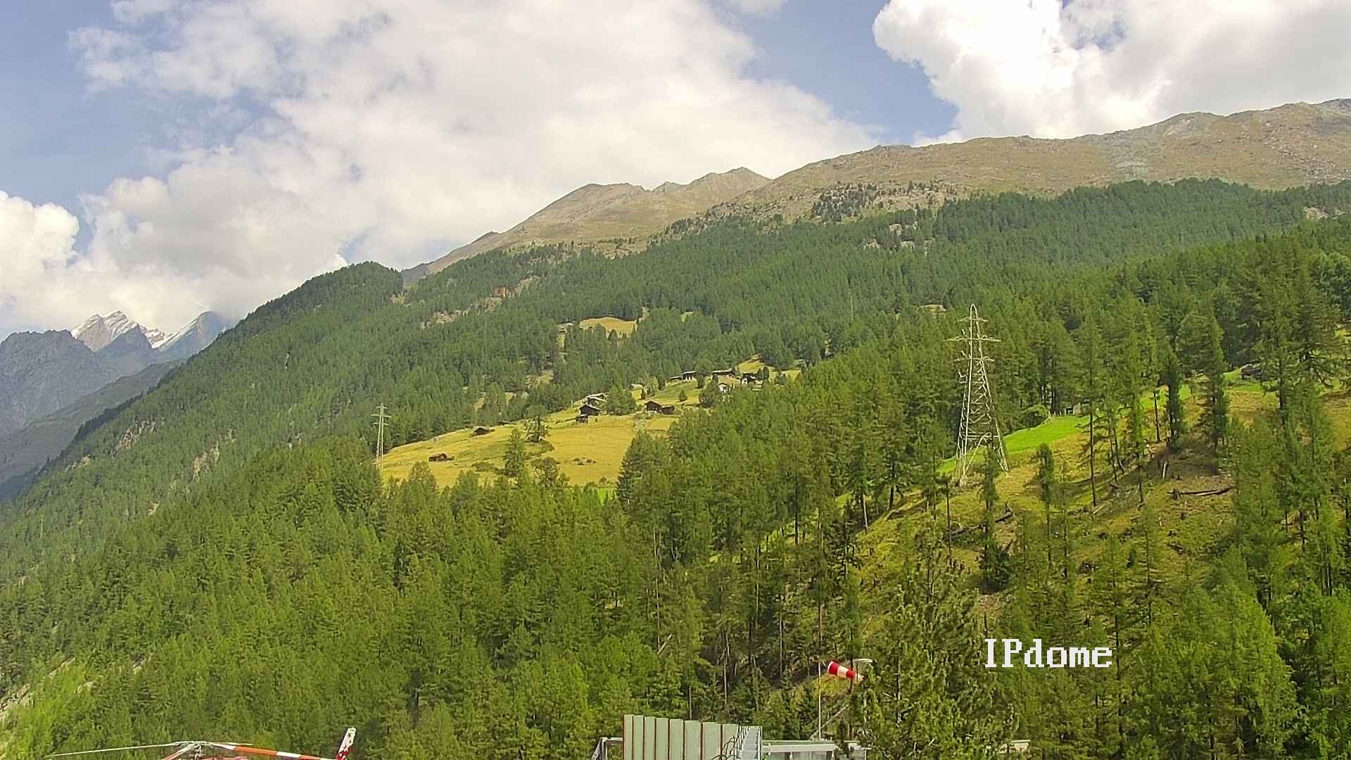 Archiv Foto Webcam Heliport Zermatt