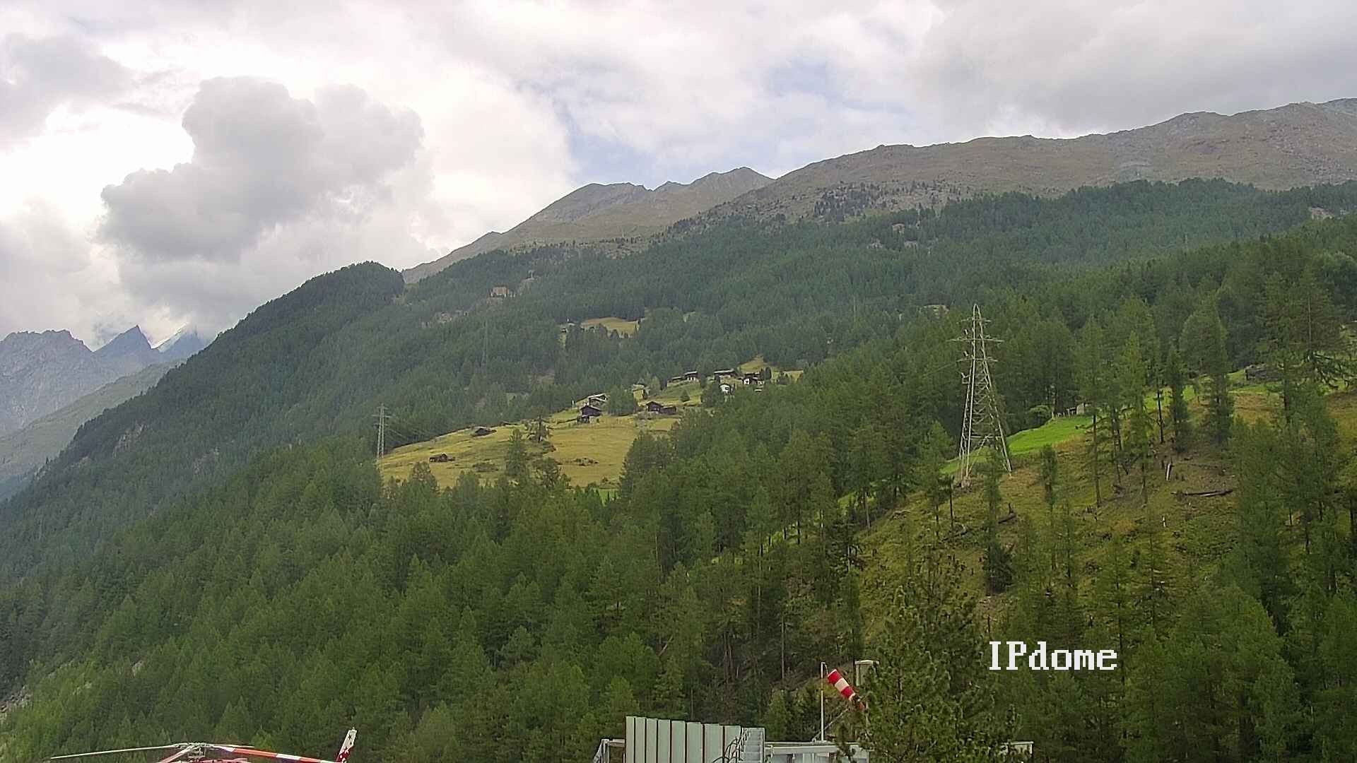 Archiv Foto Webcam Heliport Zermatt