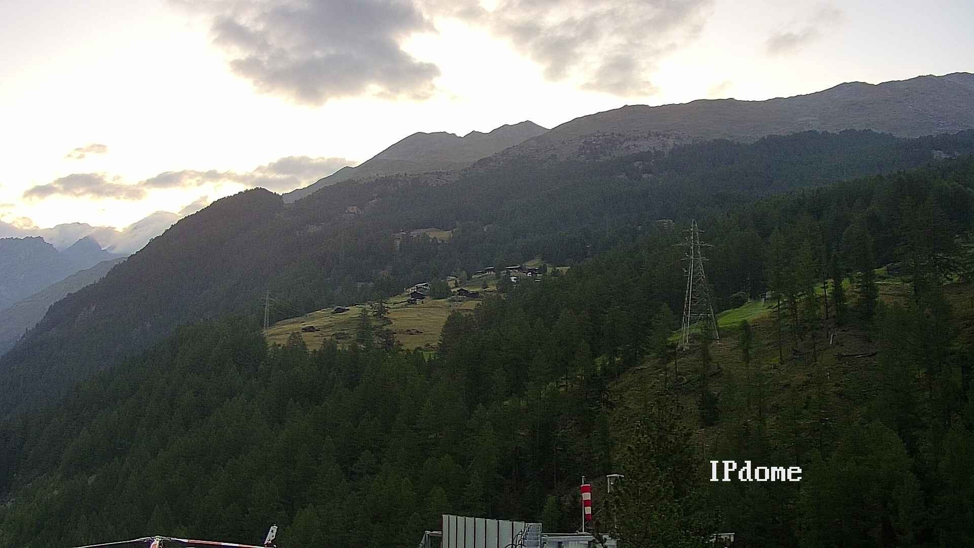Archived image Webcam Heliport Zermatt