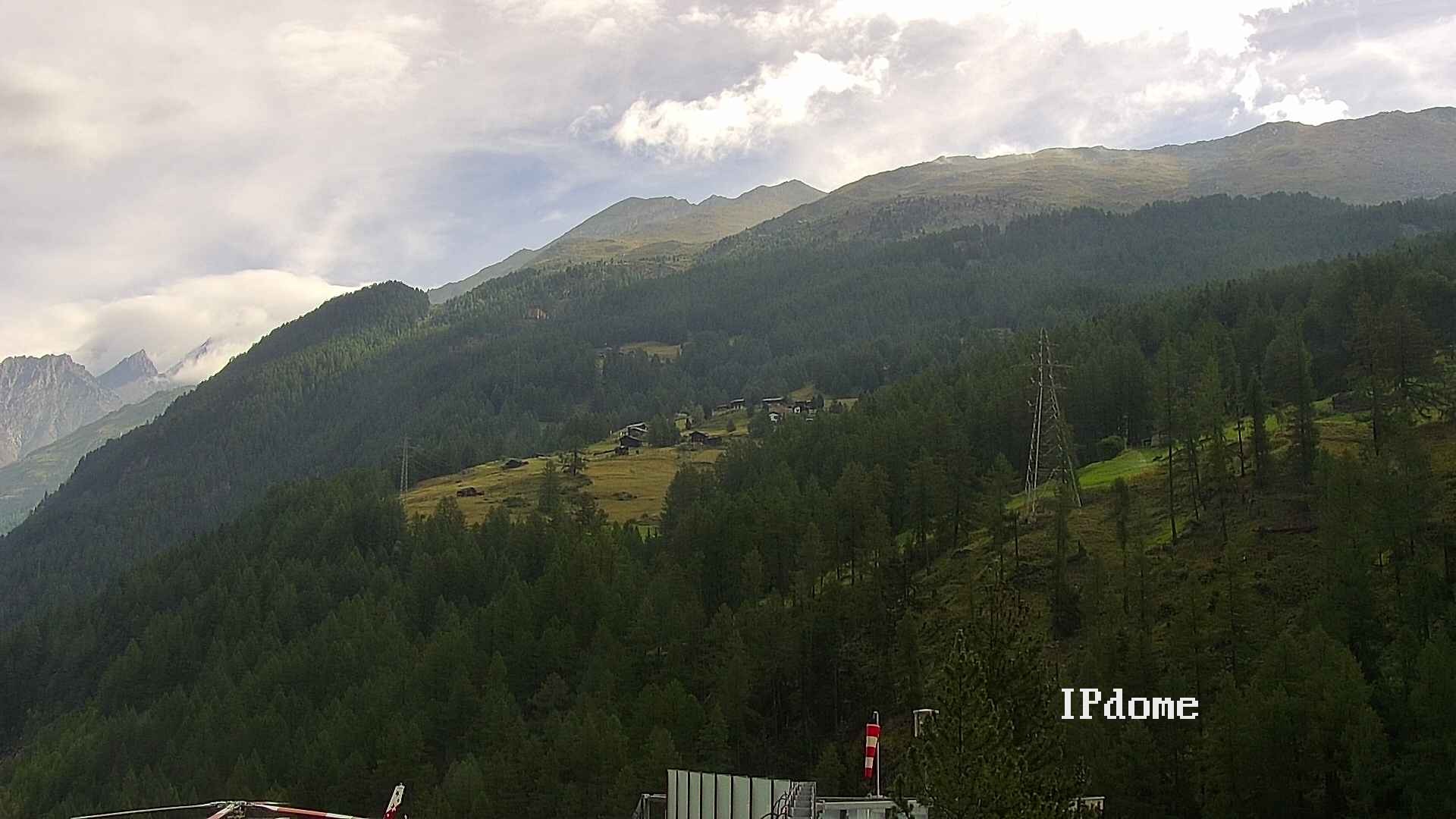 Archiv Foto Webcam Heliport Zermatt