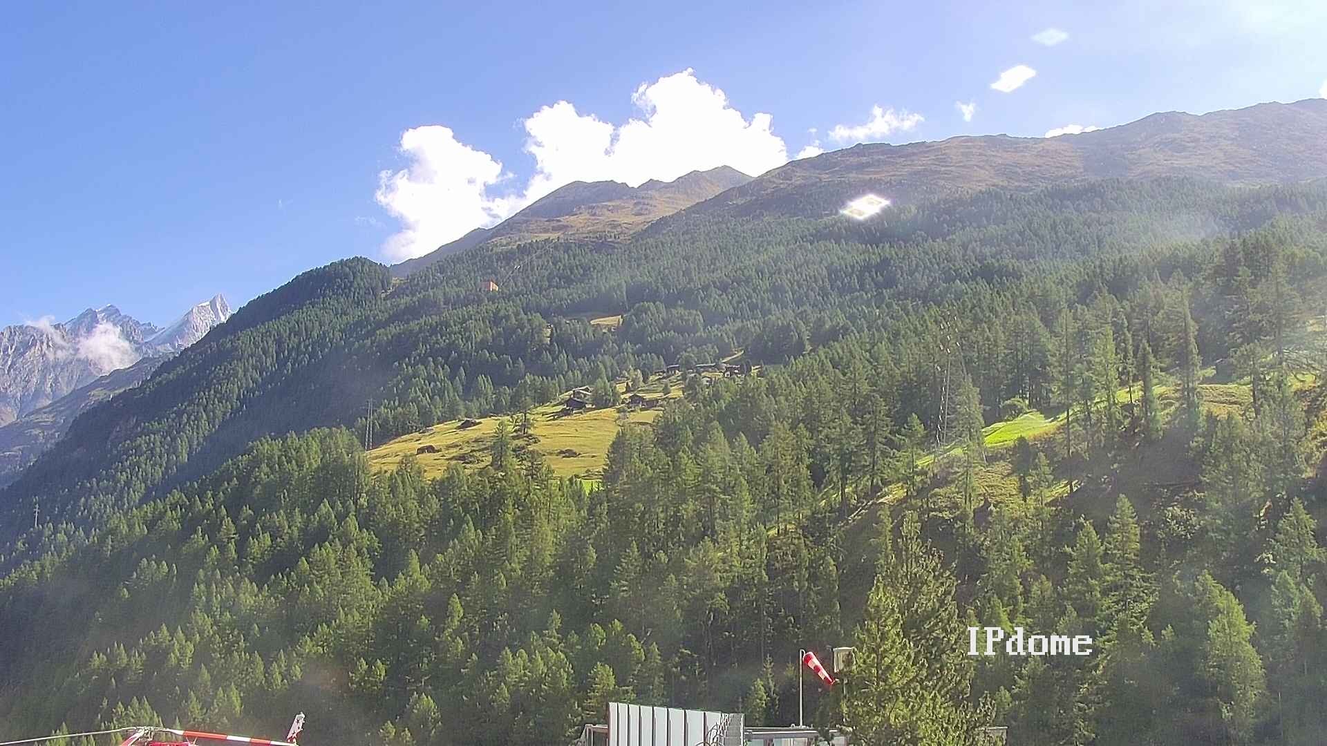 Archiv Foto Webcam Heliport Zermatt