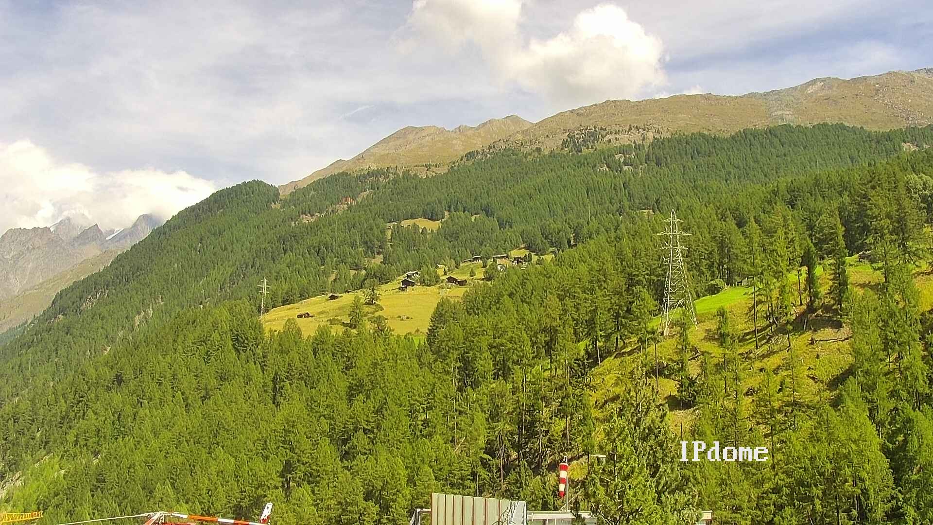 Archiv Foto Webcam Heliport Zermatt