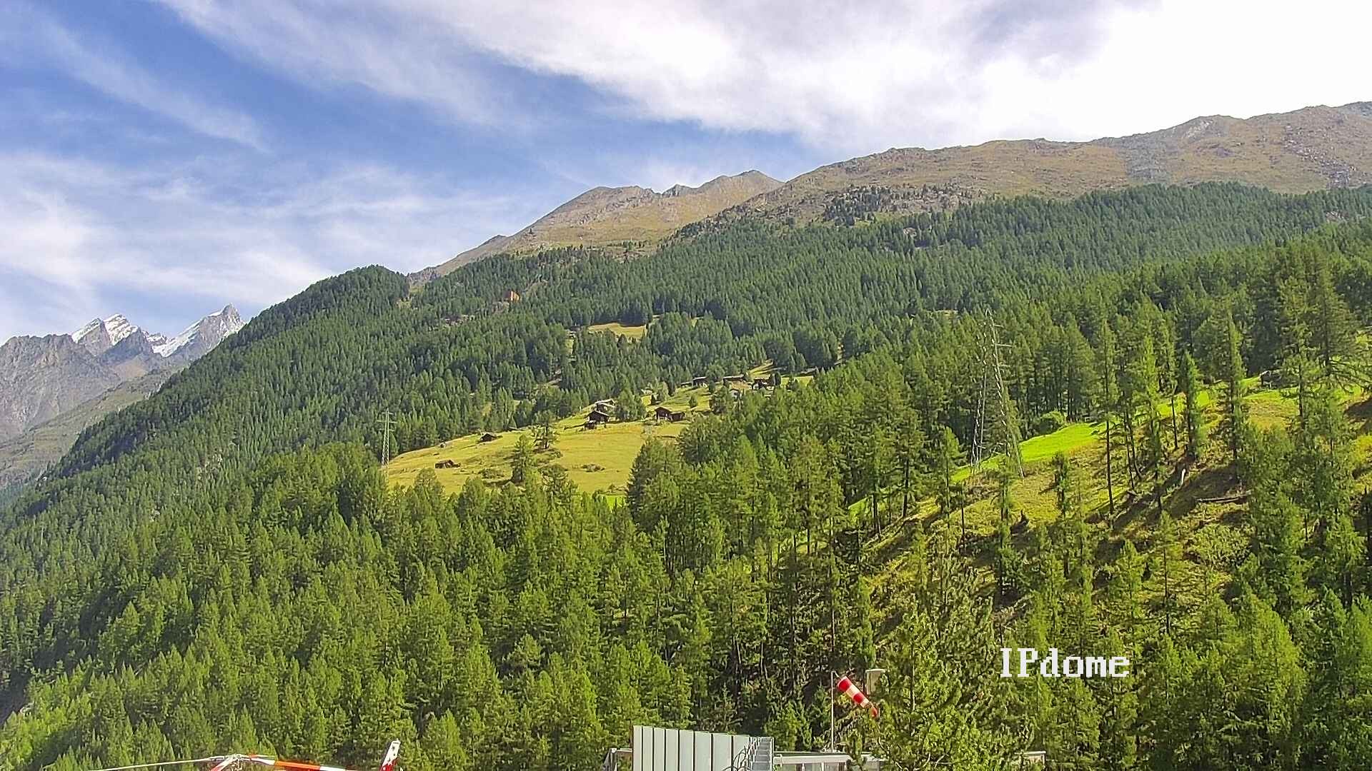 Archiv Foto Webcam Heliport Zermatt