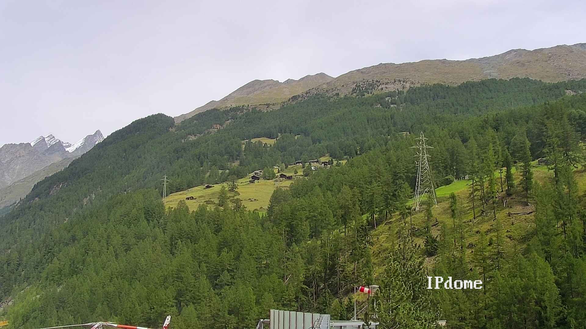 Archiv Foto Webcam Heliport Zermatt