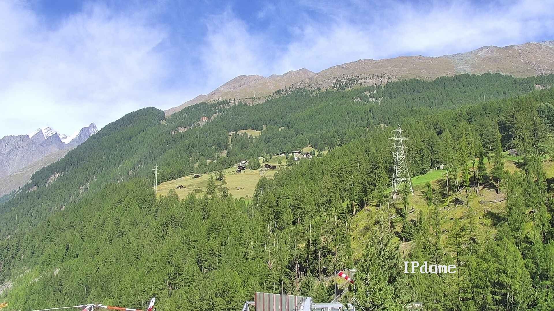 Archiv Foto Webcam Heliport Zermatt