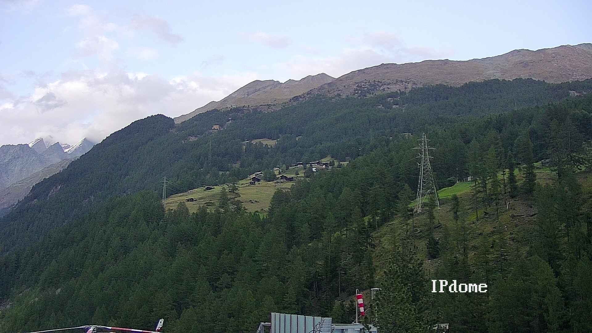 Archiv Foto Webcam Heliport Zermatt