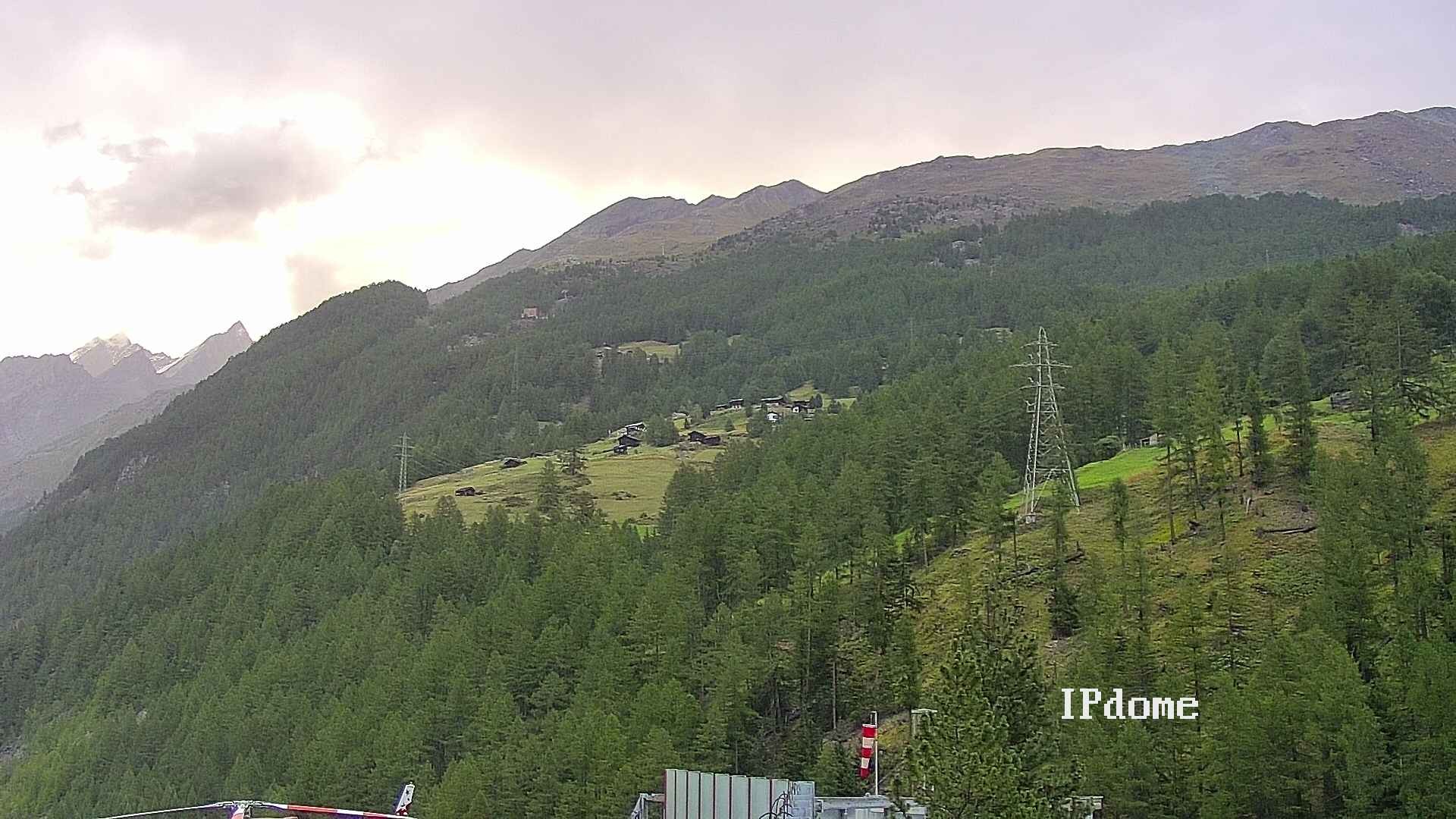Archiv Foto Webcam Heliport Zermatt