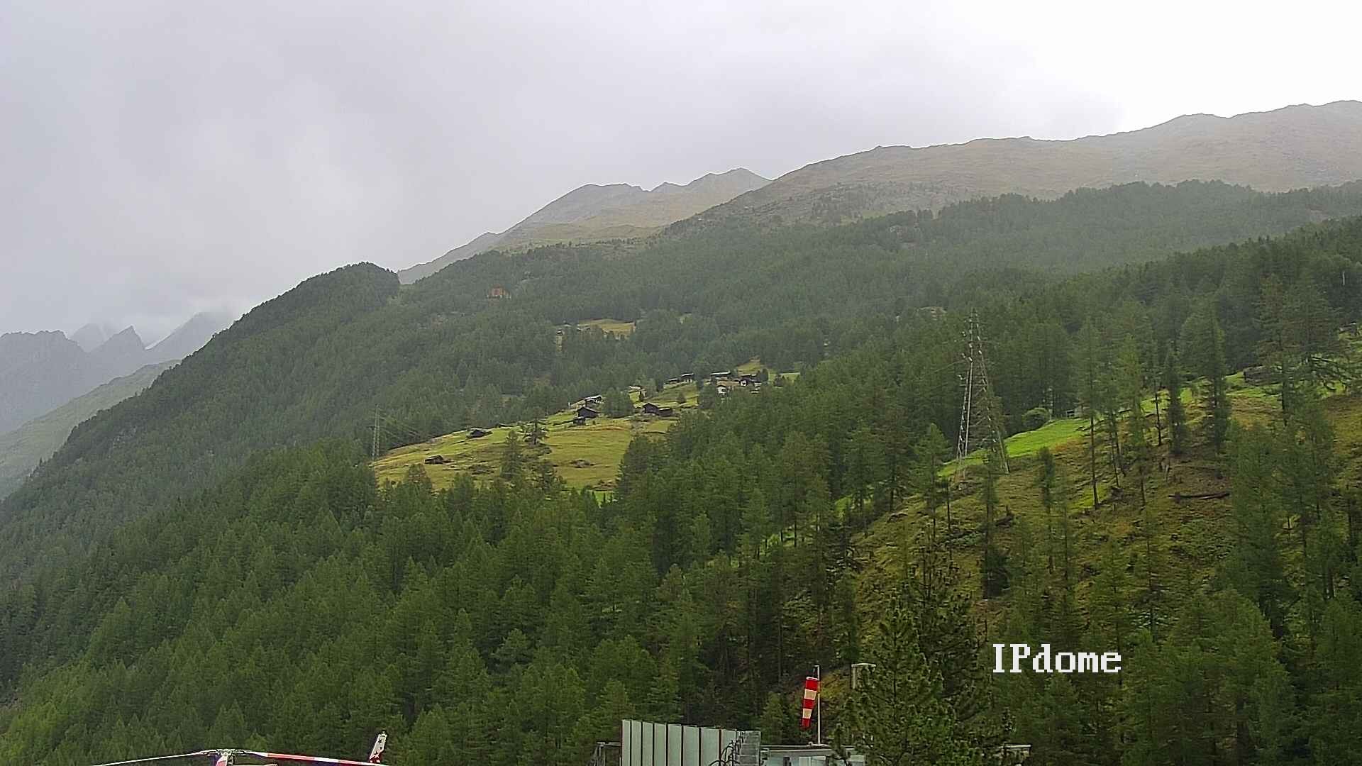 Archiv Foto Webcam Heliport Zermatt