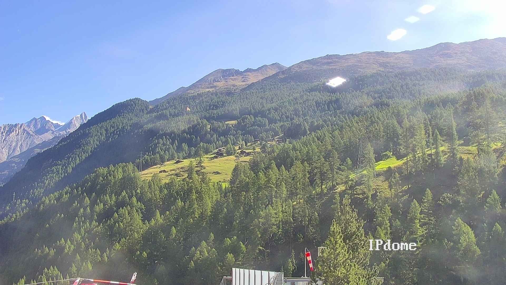 Archived image Webcam Heliport Zermatt