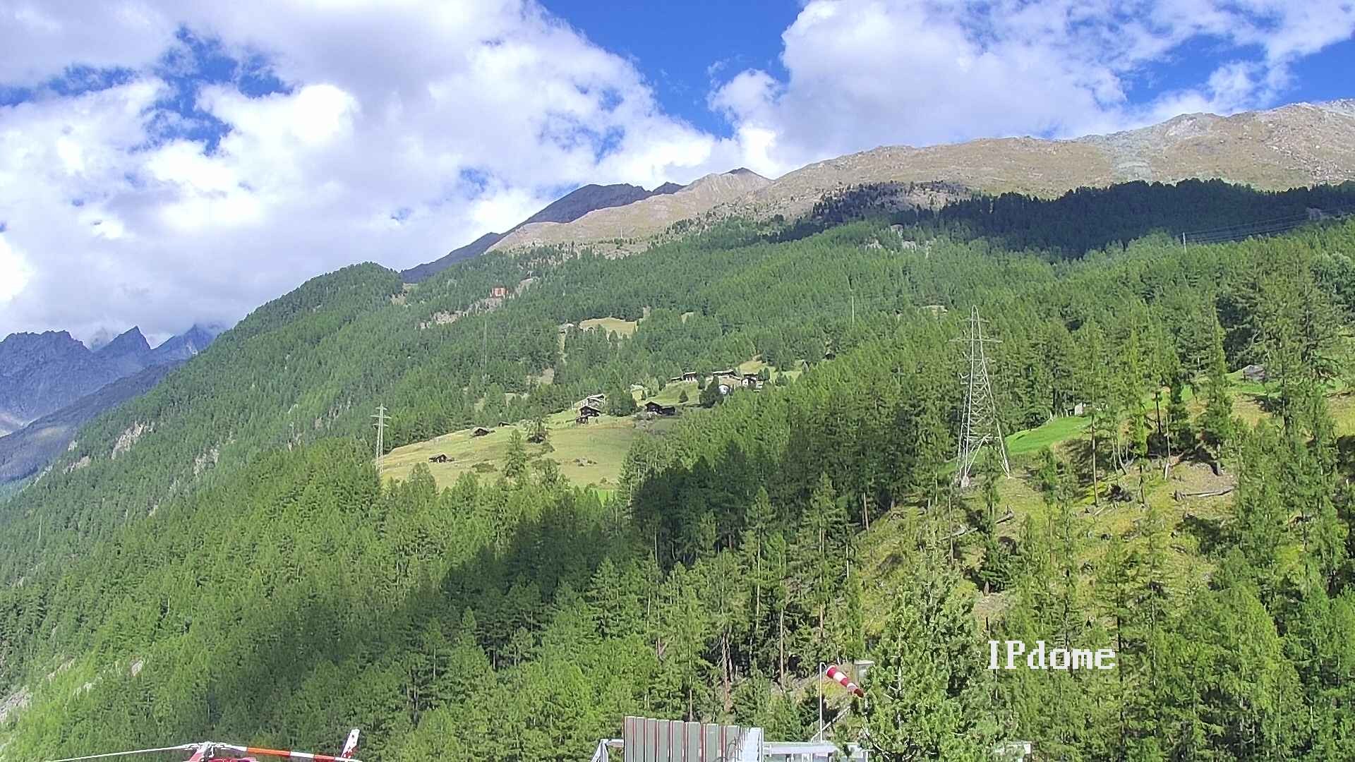 Archived image Webcam Heliport Zermatt