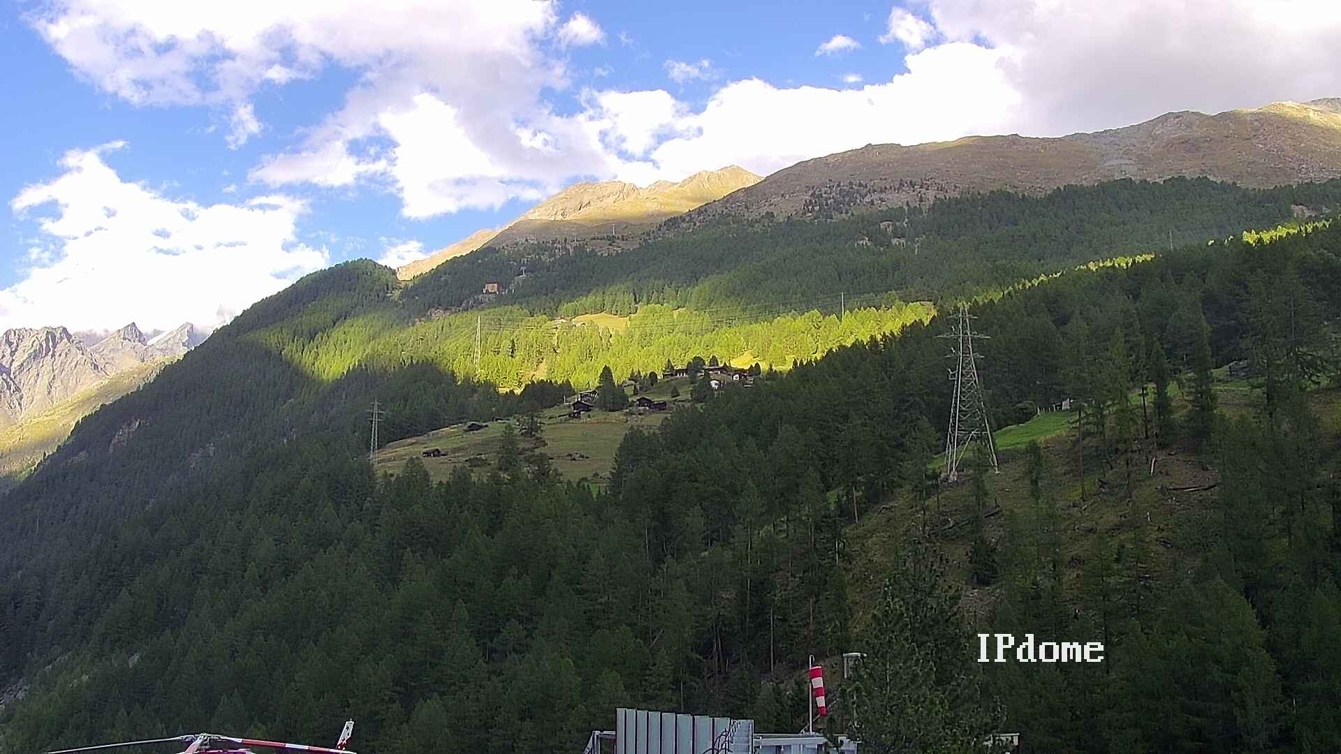 Archived image Webcam Heliport Zermatt