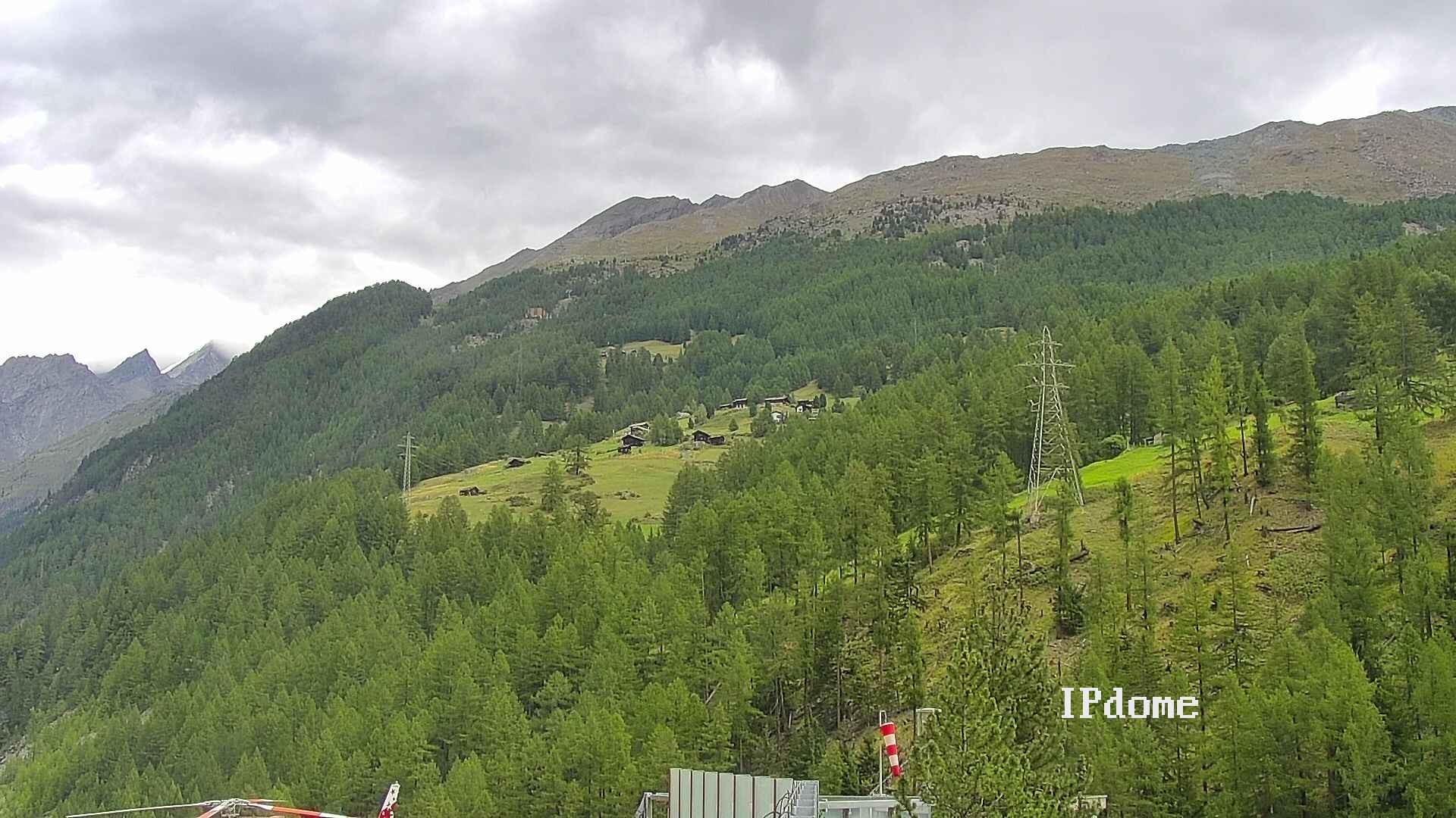 Archiv Foto Webcam Heliport Zermatt