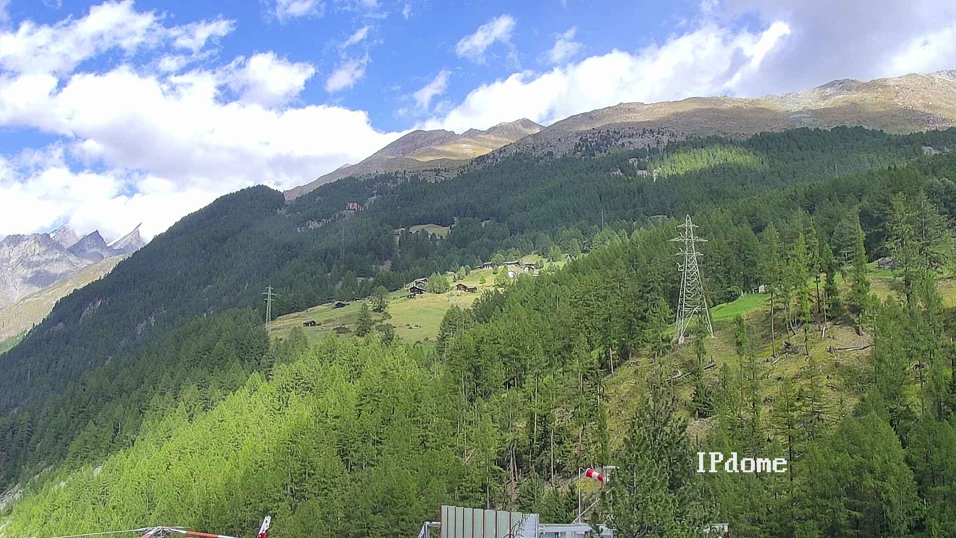 Archiv Foto Webcam Heliport Zermatt