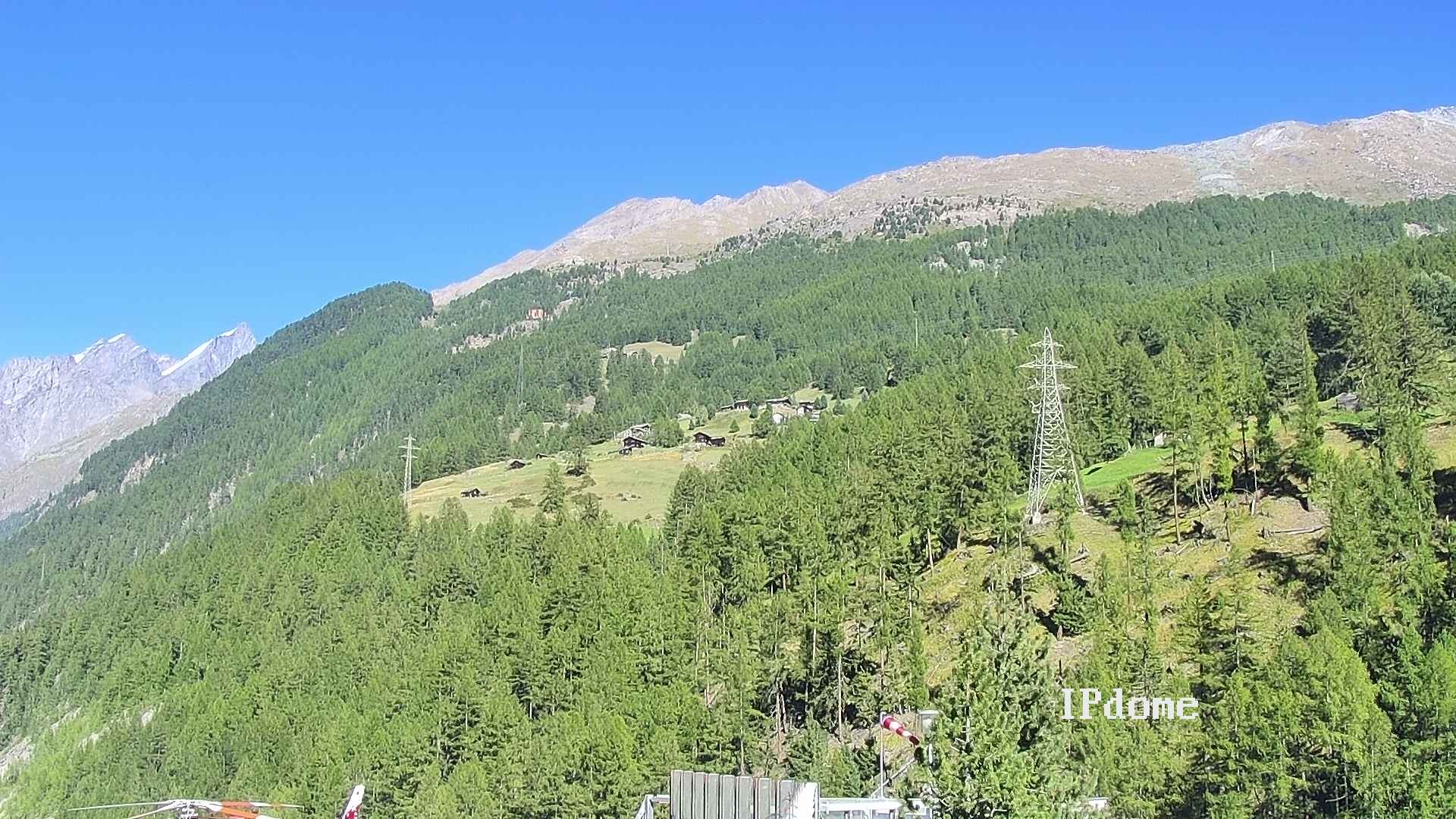 Archived image Webcam Heliport Zermatt