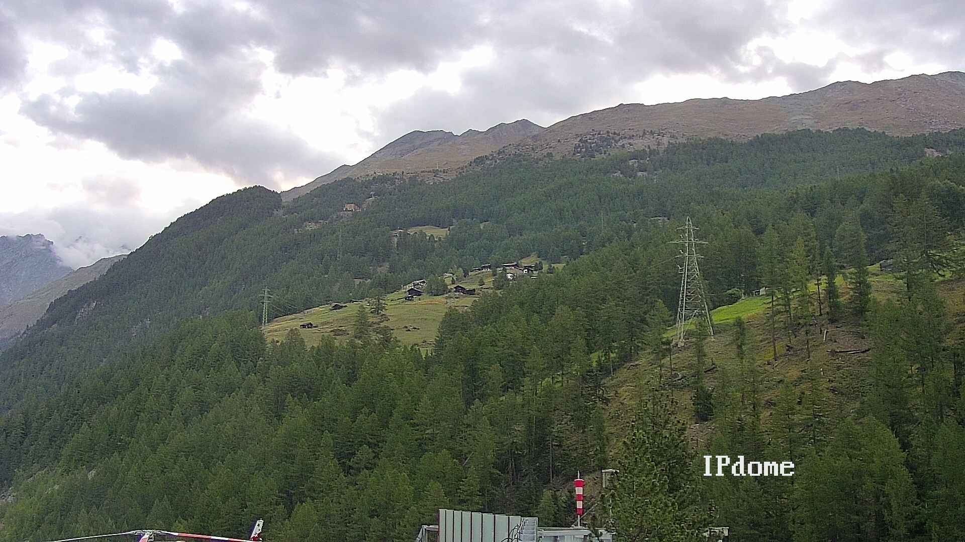 Archiv Foto Webcam Heliport Zermatt