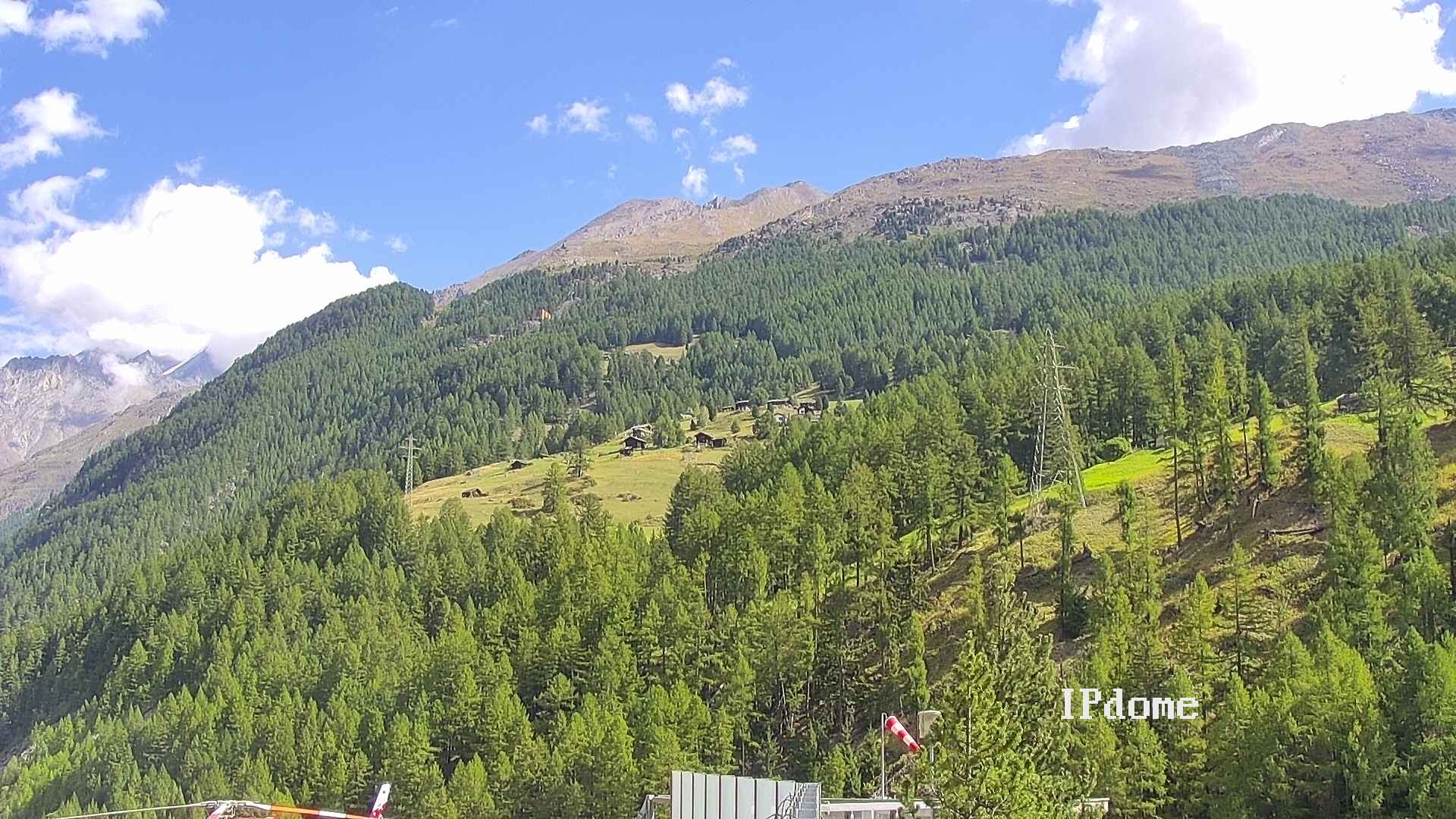 Archiv Foto Webcam Heliport Zermatt