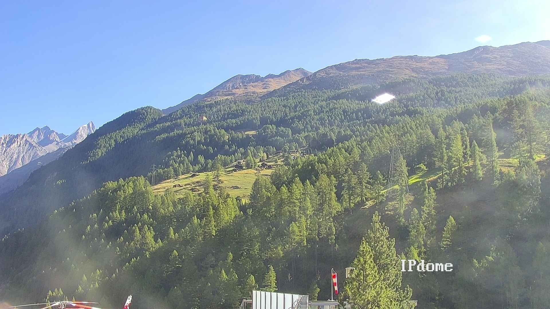 Archived image Webcam Heliport Zermatt