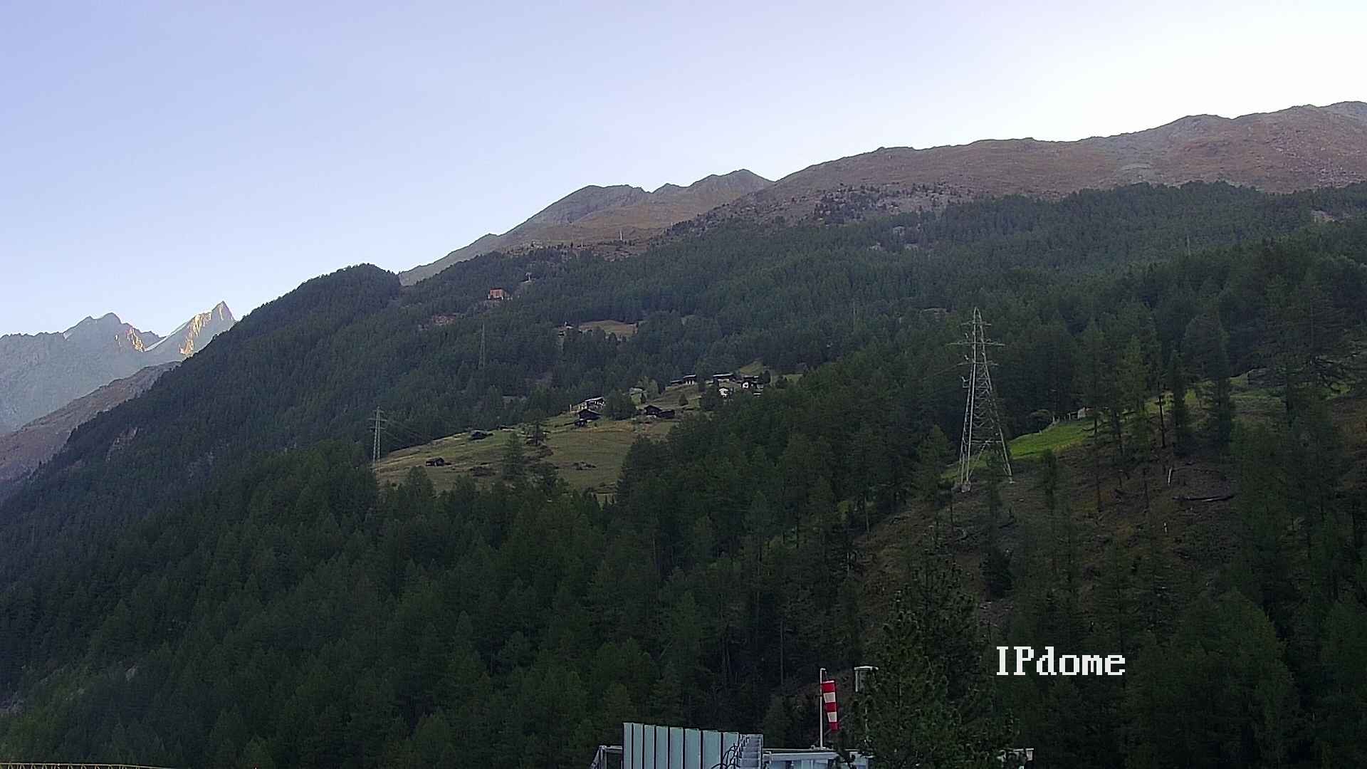 Archiv Foto Webcam Heliport Zermatt