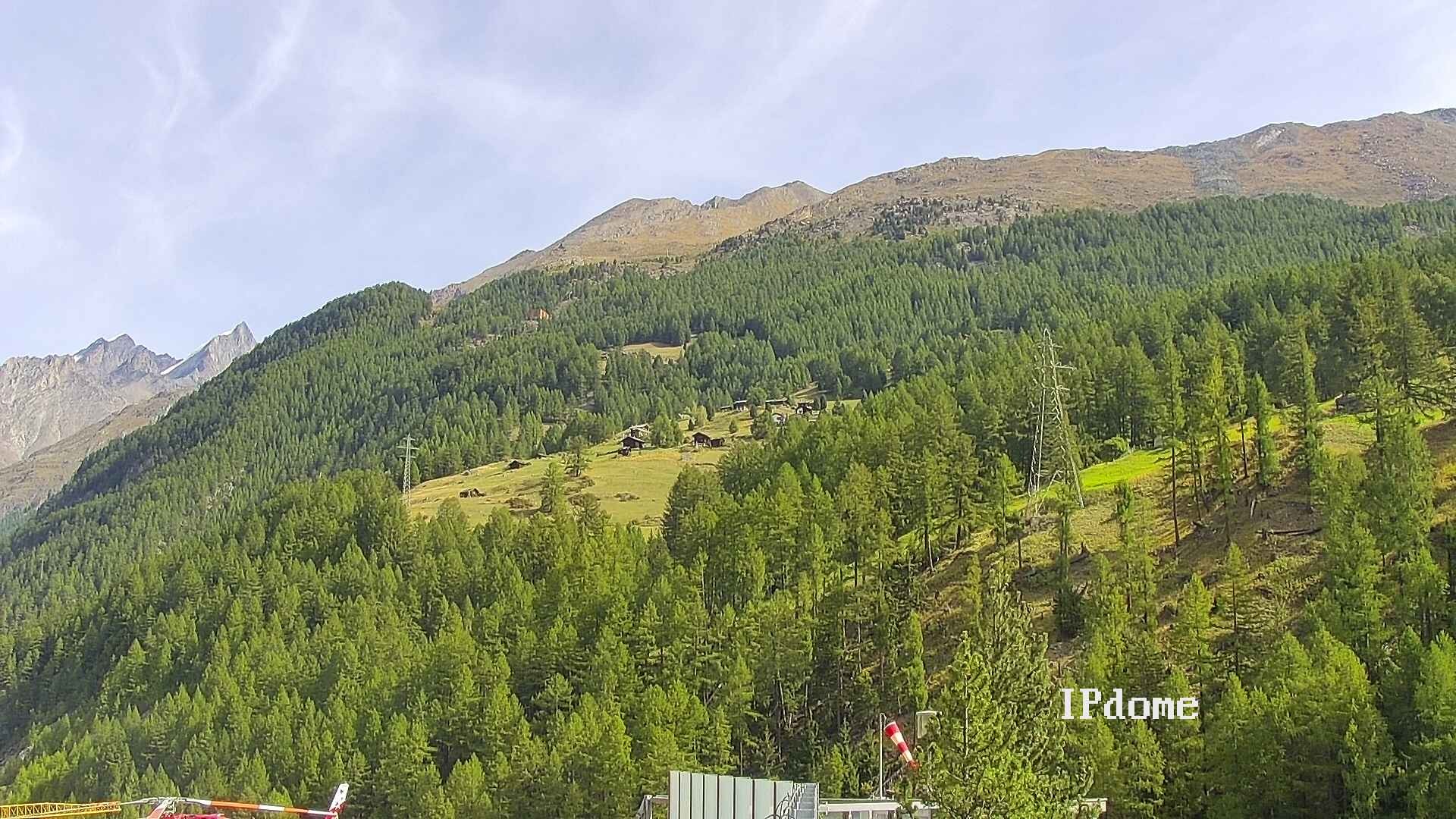 Archiv Foto Webcam Heliport Zermatt