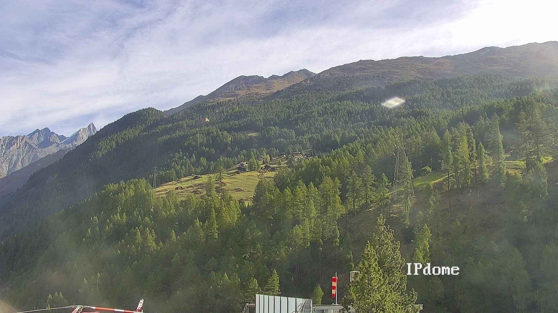 Archiv Foto Webcam Heliport Zermatt