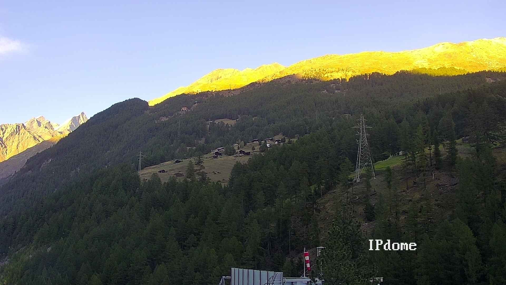 Archiv Foto Webcam Heliport Zermatt