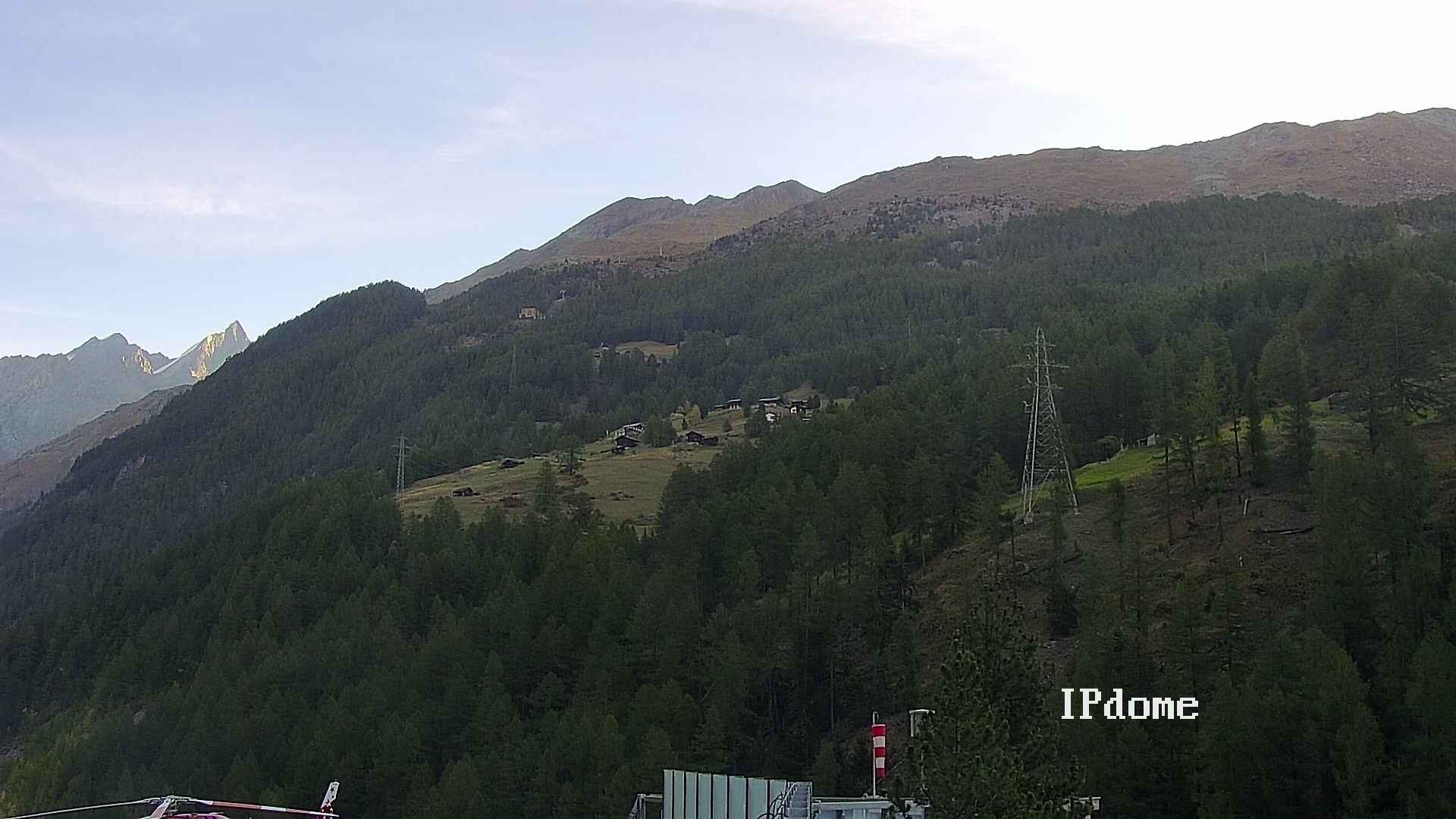 Archived image Webcam Heliport Zermatt