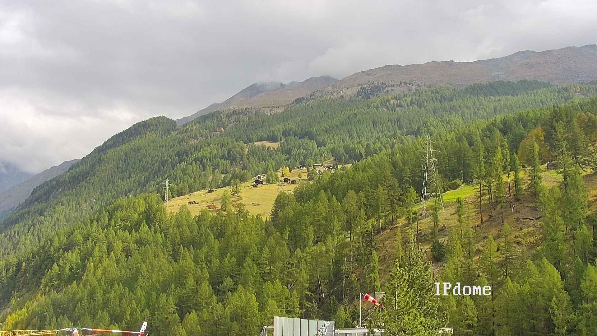 Archiv Foto Webcam Heliport Zermatt