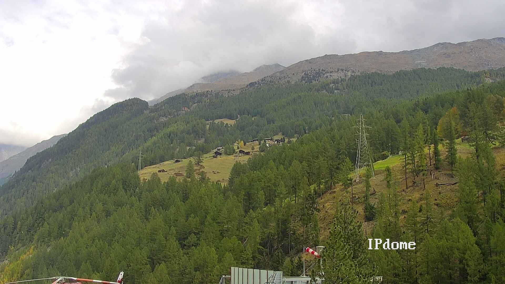 Archiv Foto Webcam Heliport Zermatt