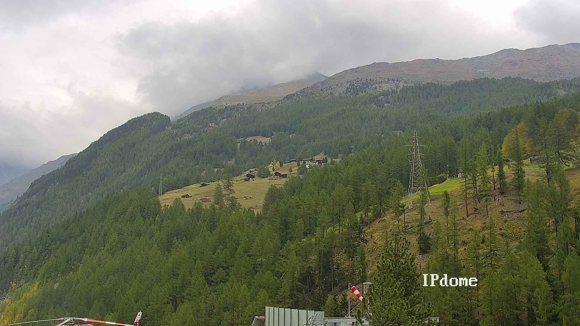 Archiv Foto Webcam Heliport Zermatt