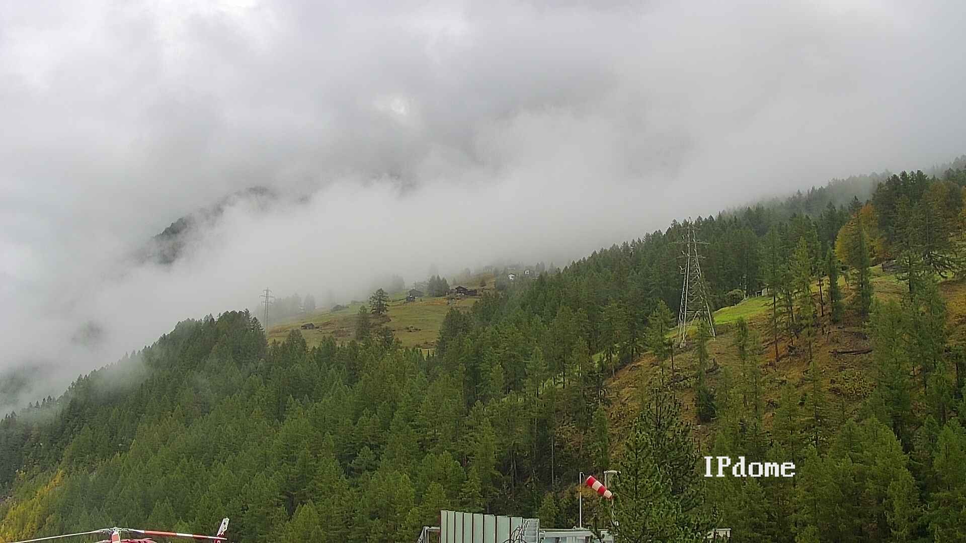Archiv Foto Webcam Heliport Zermatt