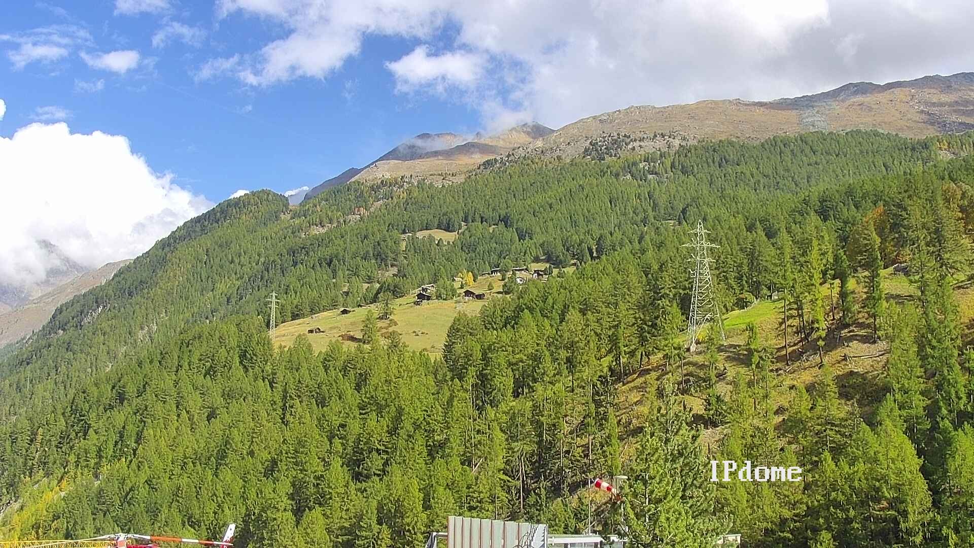 Archiv Foto Webcam Heliport Zermatt
