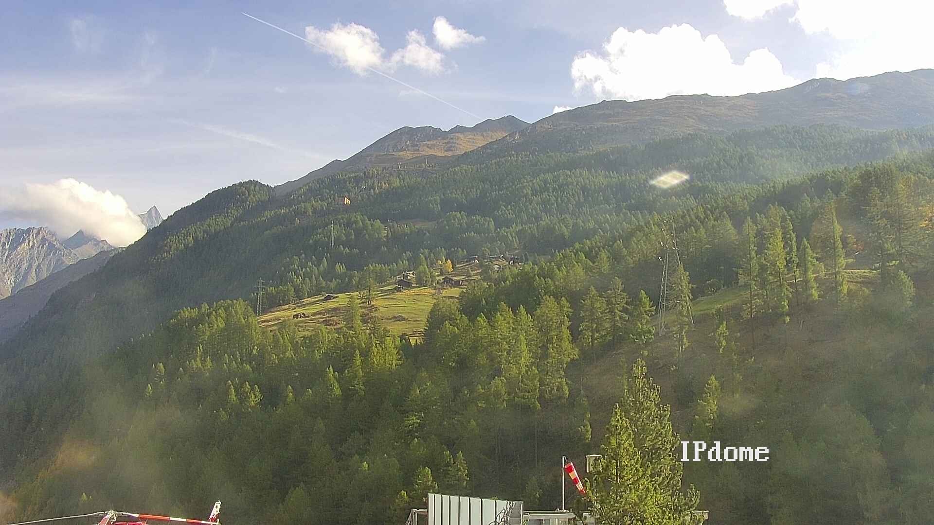 Archived image Webcam Heliport Zermatt