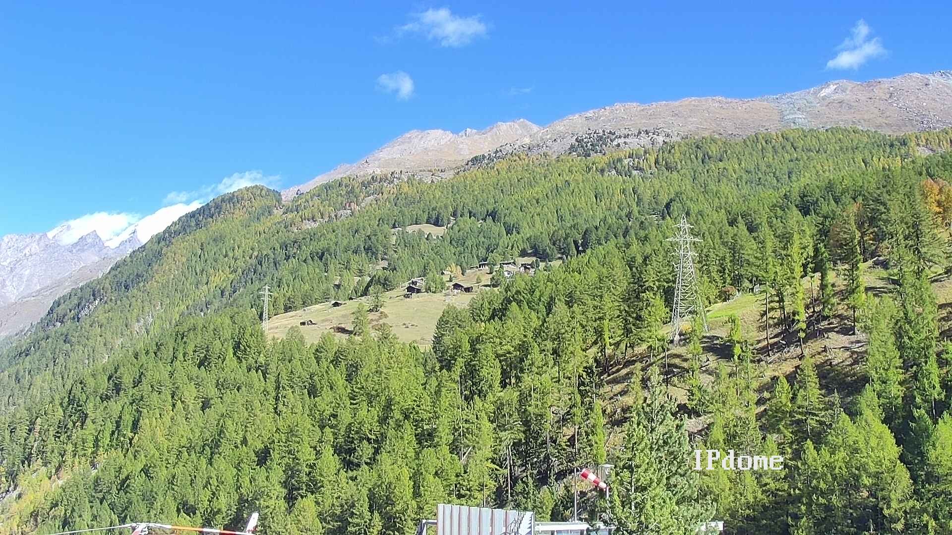 Archiv Foto Webcam Heliport Zermatt