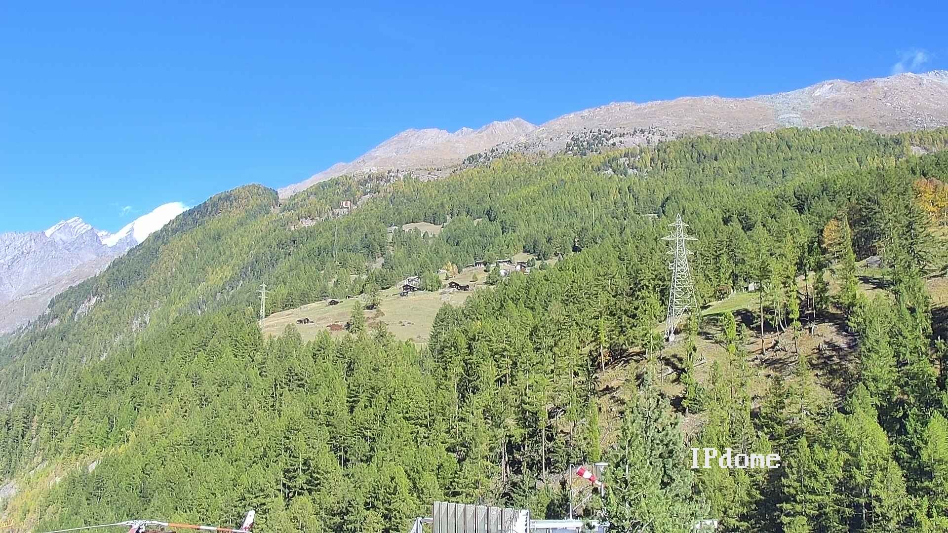 Archiv Foto Webcam Heliport Zermatt