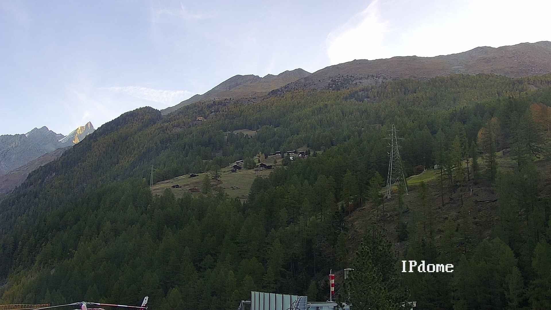 Archiv Foto Webcam Heliport Zermatt