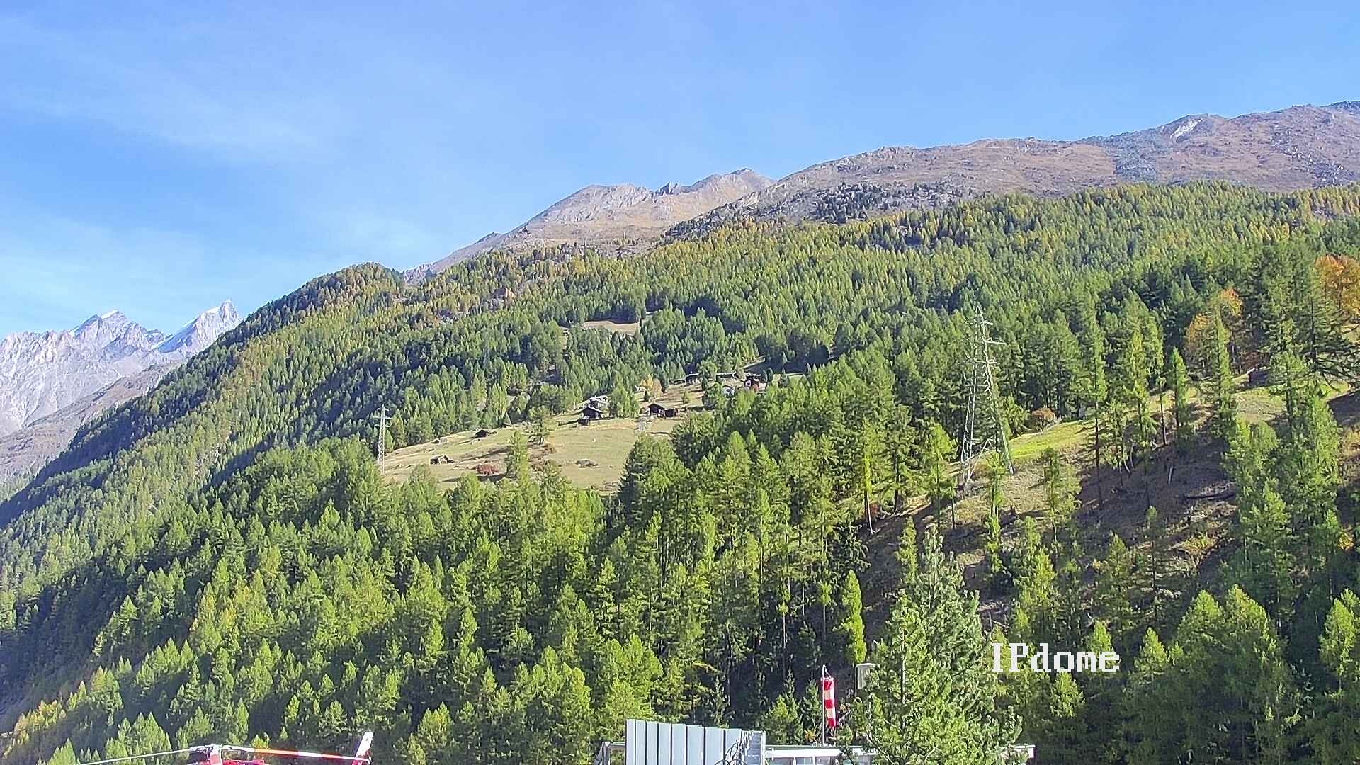 Archiv Foto Webcam Heliport Zermatt