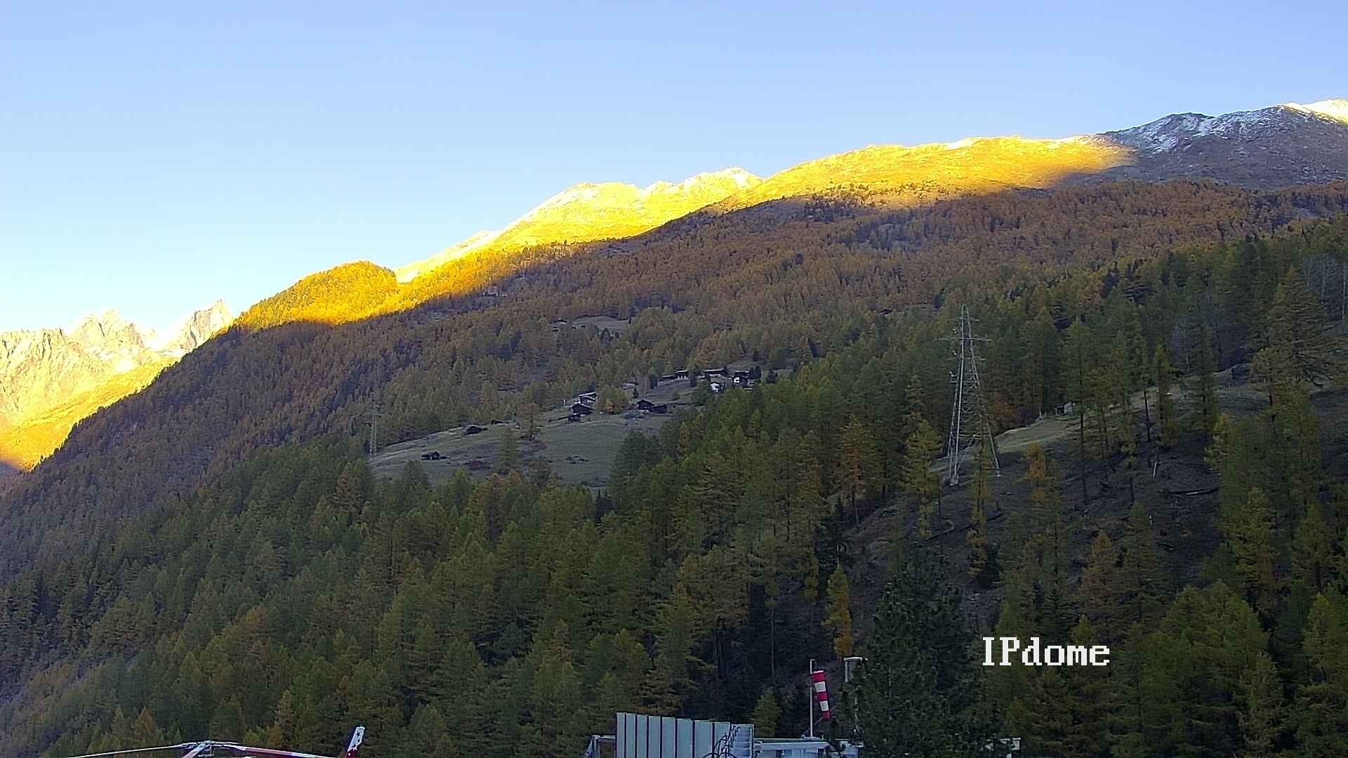 Archiv Foto Webcam Heliport Zermatt