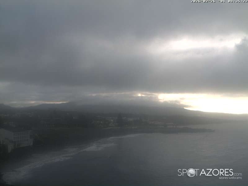 Archived image Webcam Beach Milícias - São Roque do Pico