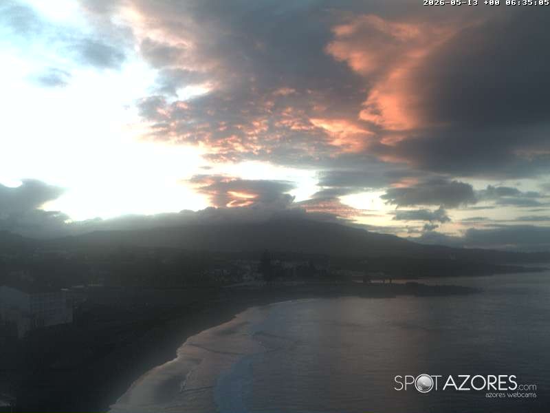 Archived image Webcam Beach Milícias - São Roque do Pico