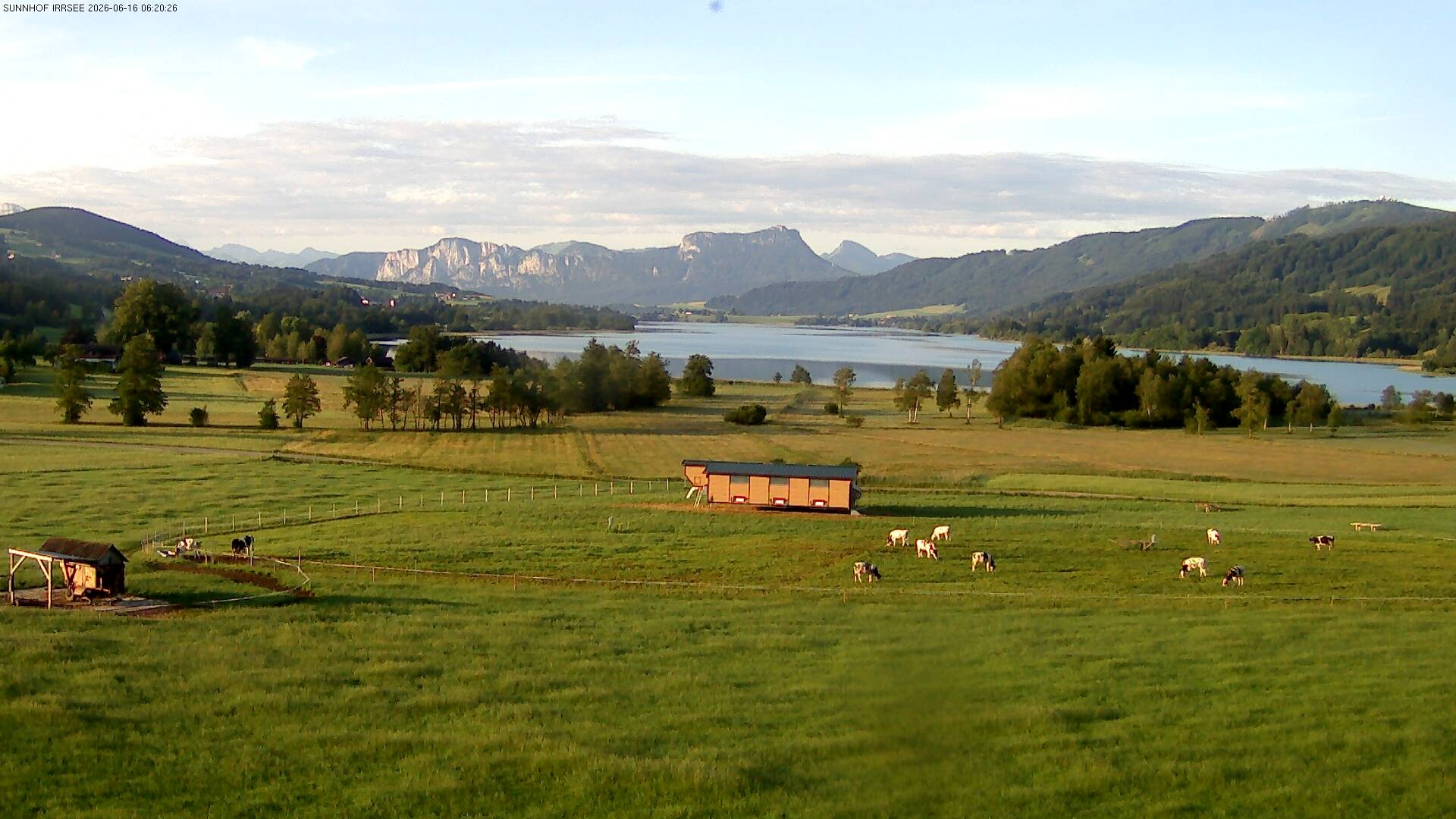 Archiv Foto Webcam Blick auf den Irrsee im Salzkammergut