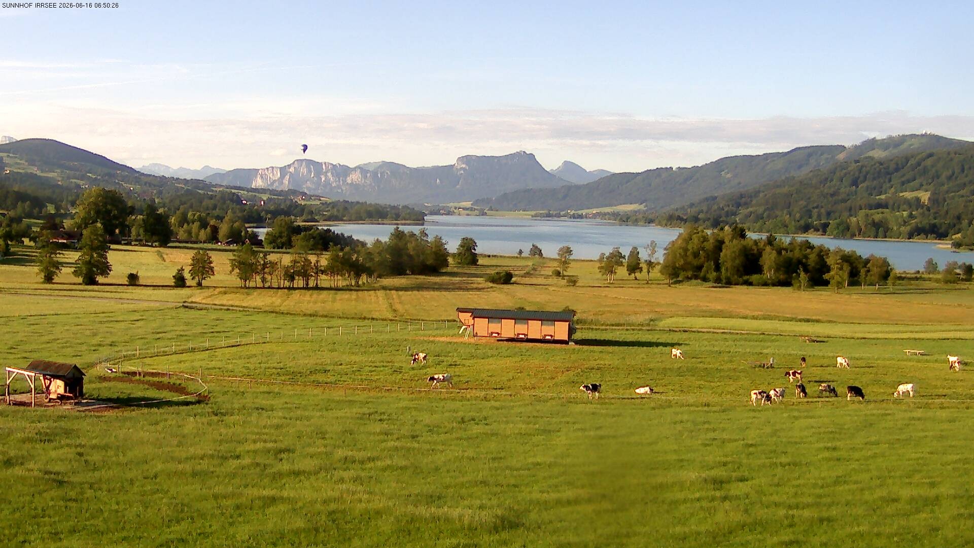 Archiv Foto Webcam Blick auf den Irrsee im Salzkammergut