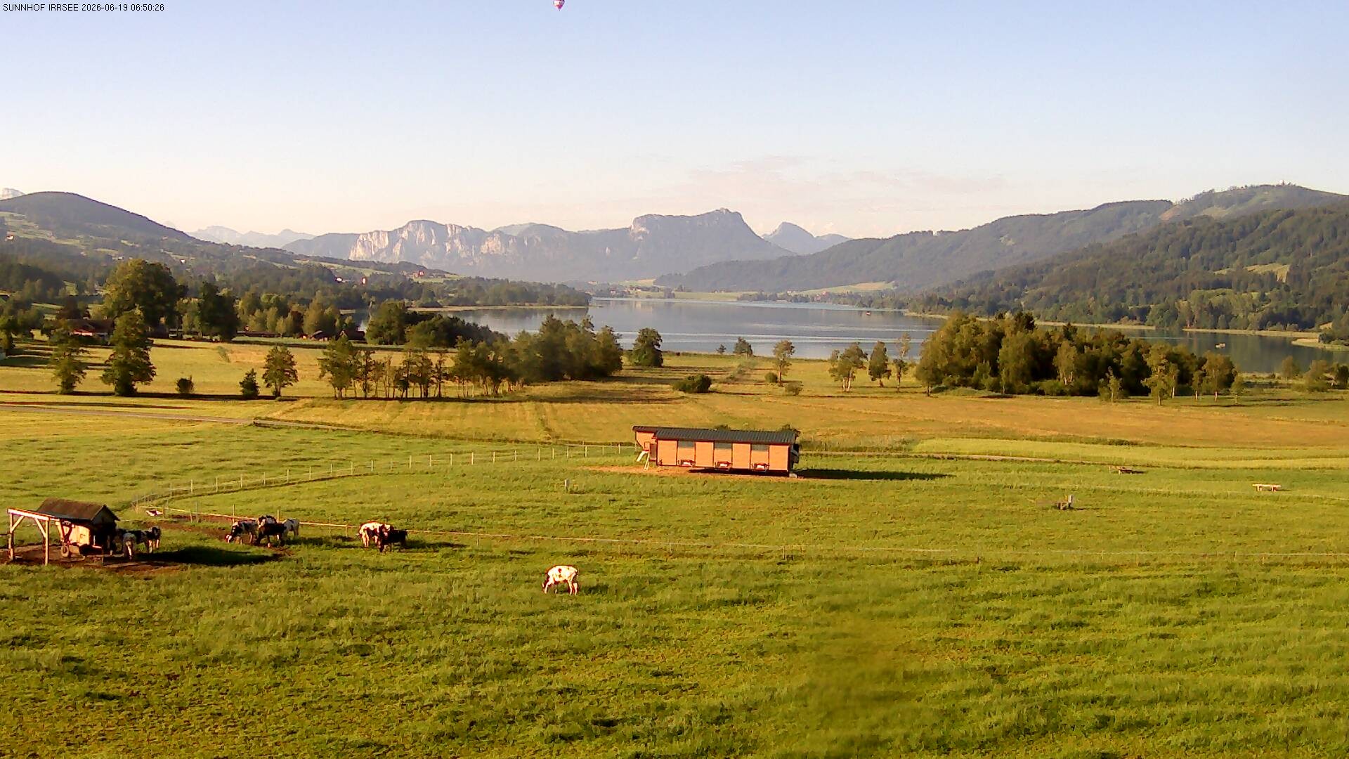 Archiv Foto Webcam Blick auf den Irrsee im Salzkammergut