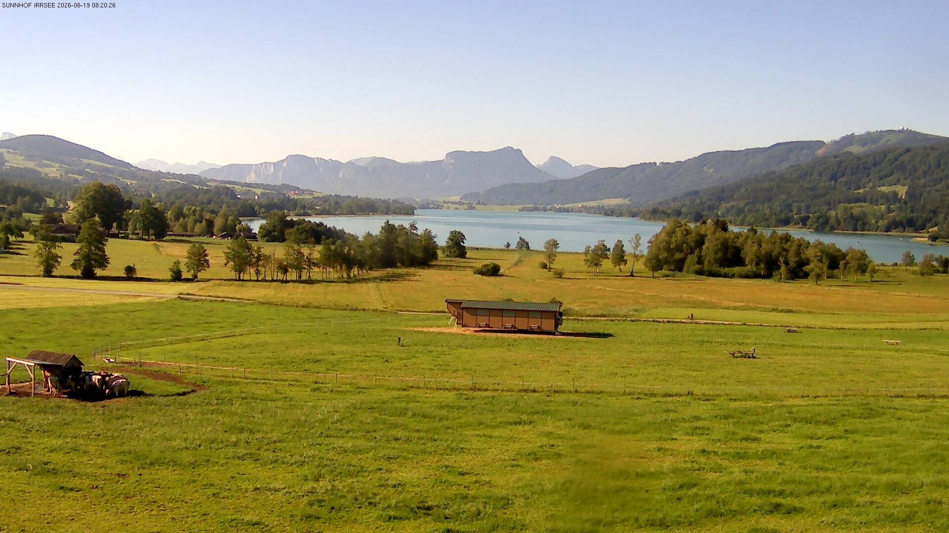 Archiv Foto Webcam Blick auf den Irrsee im Salzkammergut