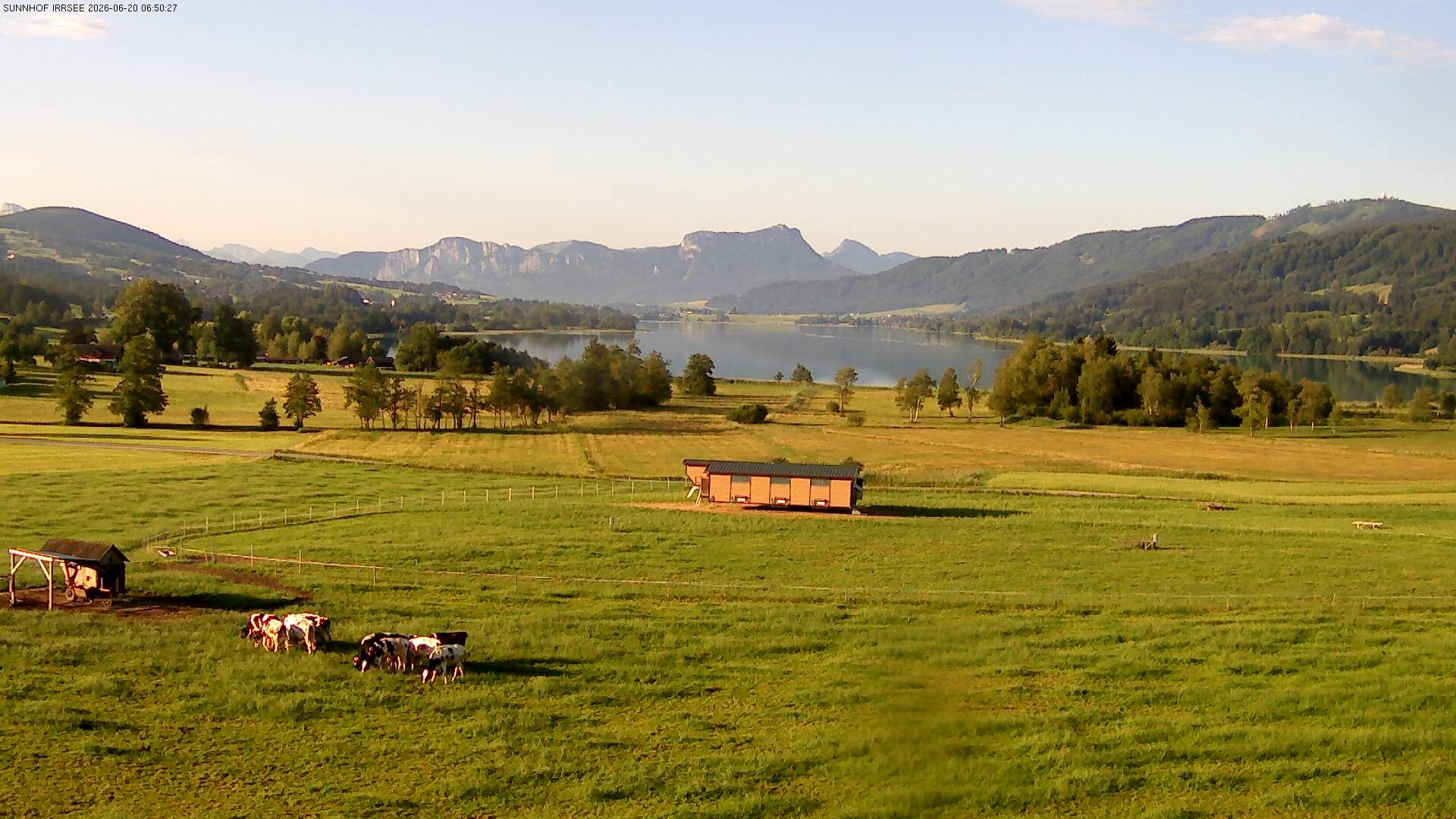 Archiv Foto Webcam Blick auf den Irrsee im Salzkammergut