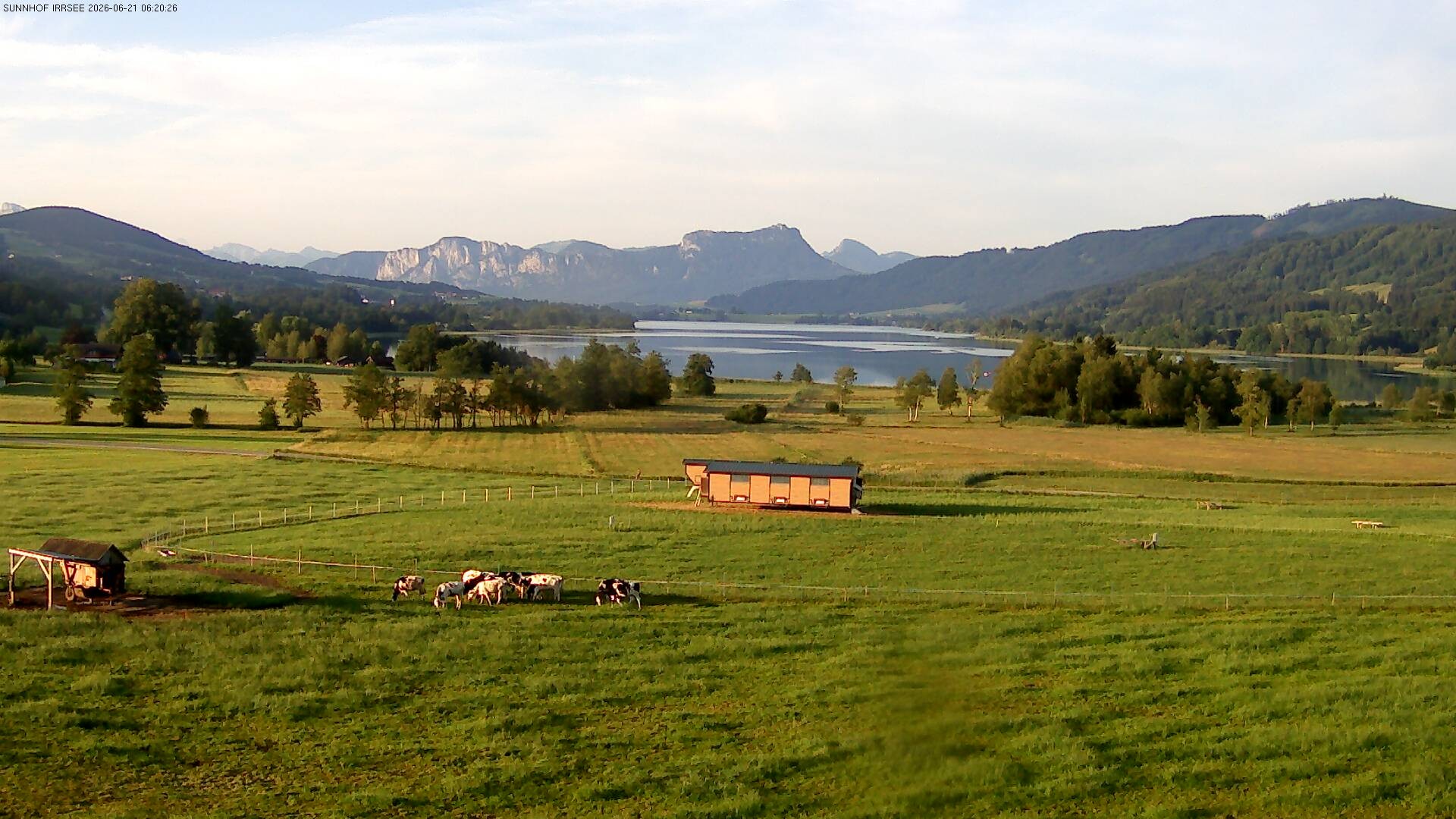 Archiv Foto Webcam Blick auf den Irrsee im Salzkammergut