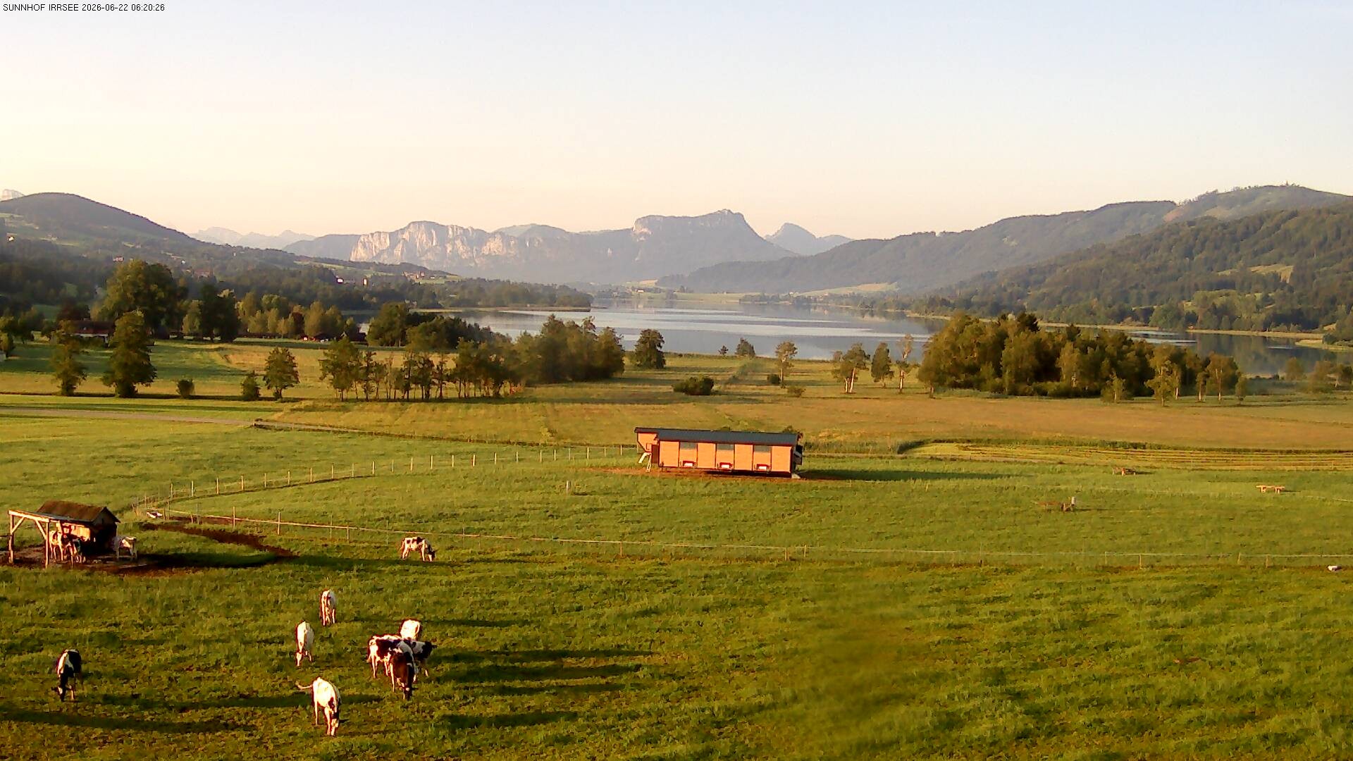 Archiv Foto Webcam Blick auf den Irrsee im Salzkammergut