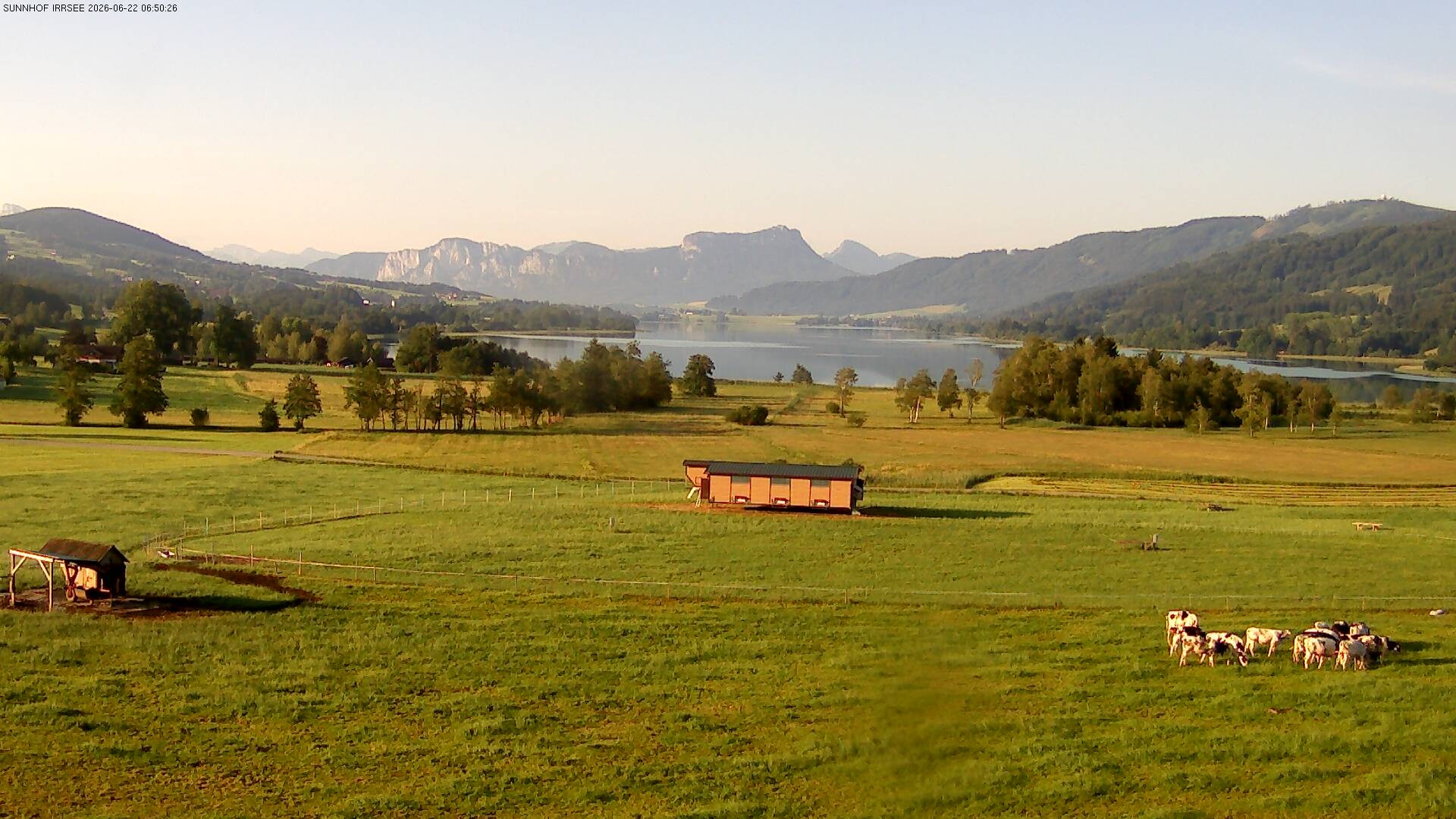 Archiv Foto Webcam Blick auf den Irrsee im Salzkammergut